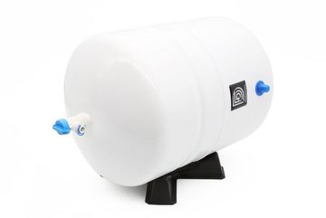 DreamFilters Wassertank Vorratsbehälter 8 Liter für Umkehr Osmoseanlagen, mit John Guest Absperrhahn 1/4 Zoll