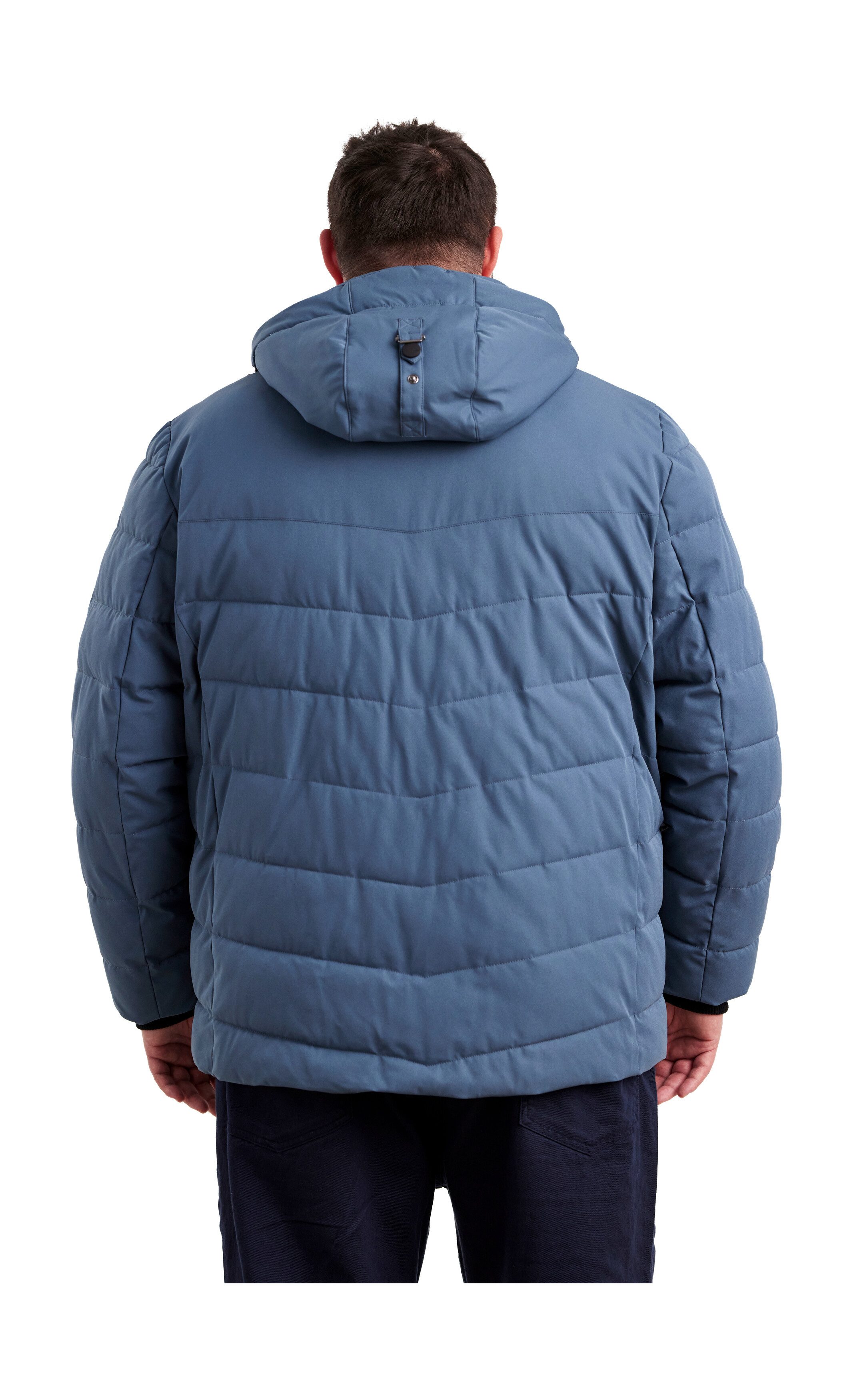 STOY Steppjacke STW 6 MN QLTD JCKT Atmungsaktive, wasserabweisende Steppjacke mit abnehmbarer Kapuze