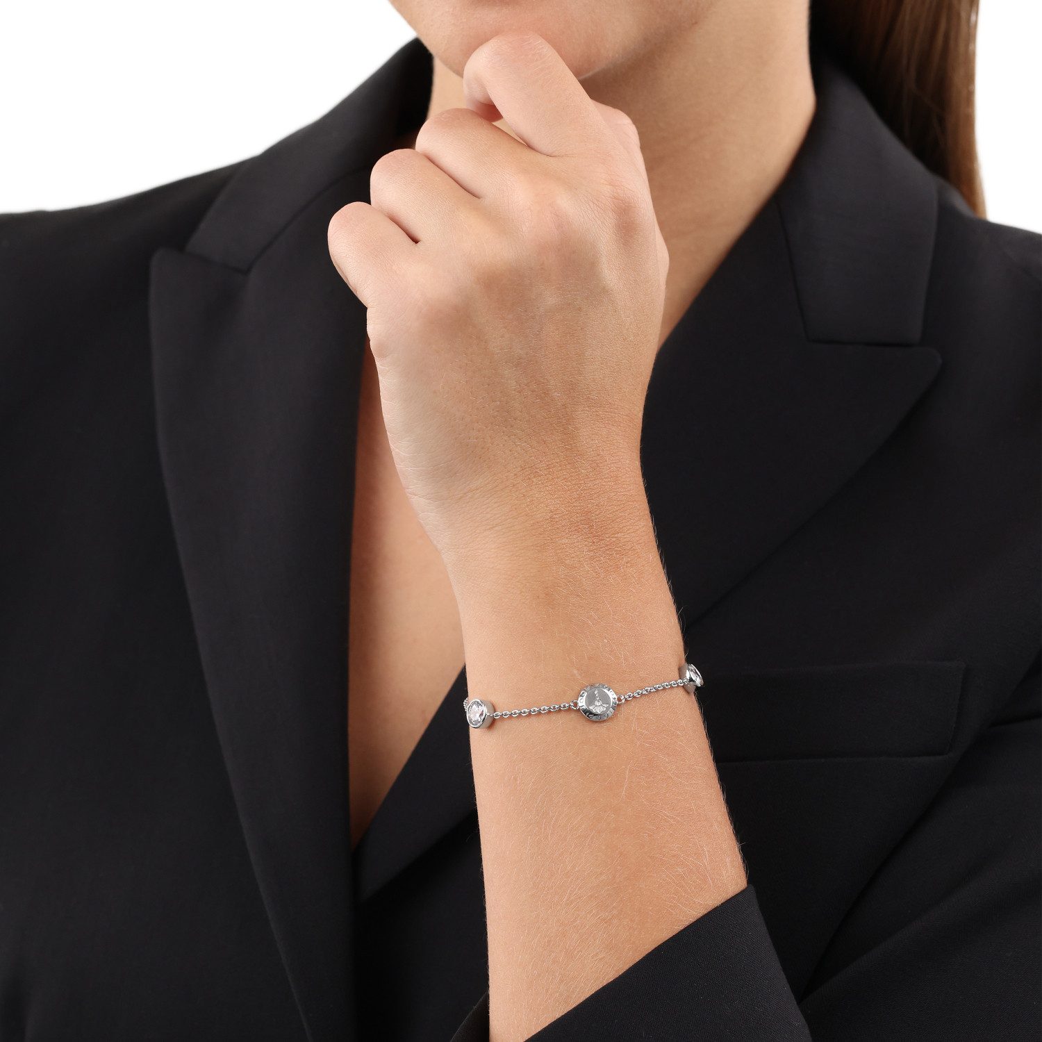 JOOP! Armband, mit Zirkonia (synth)