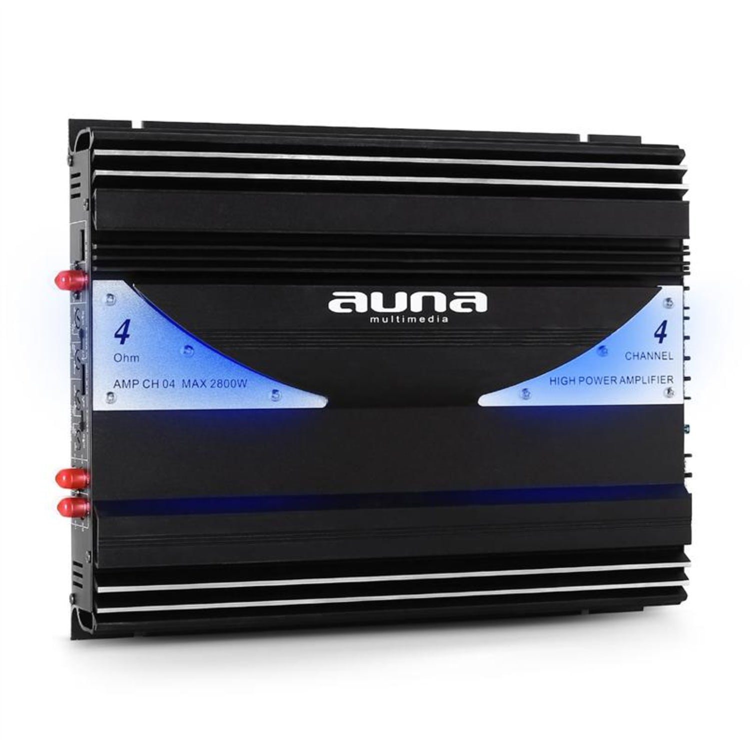 Auna »AMP-CH04 4-Kanal-Verstärker Auto-Endstufe 380W RMS 2800W max.«  Audioverstärker