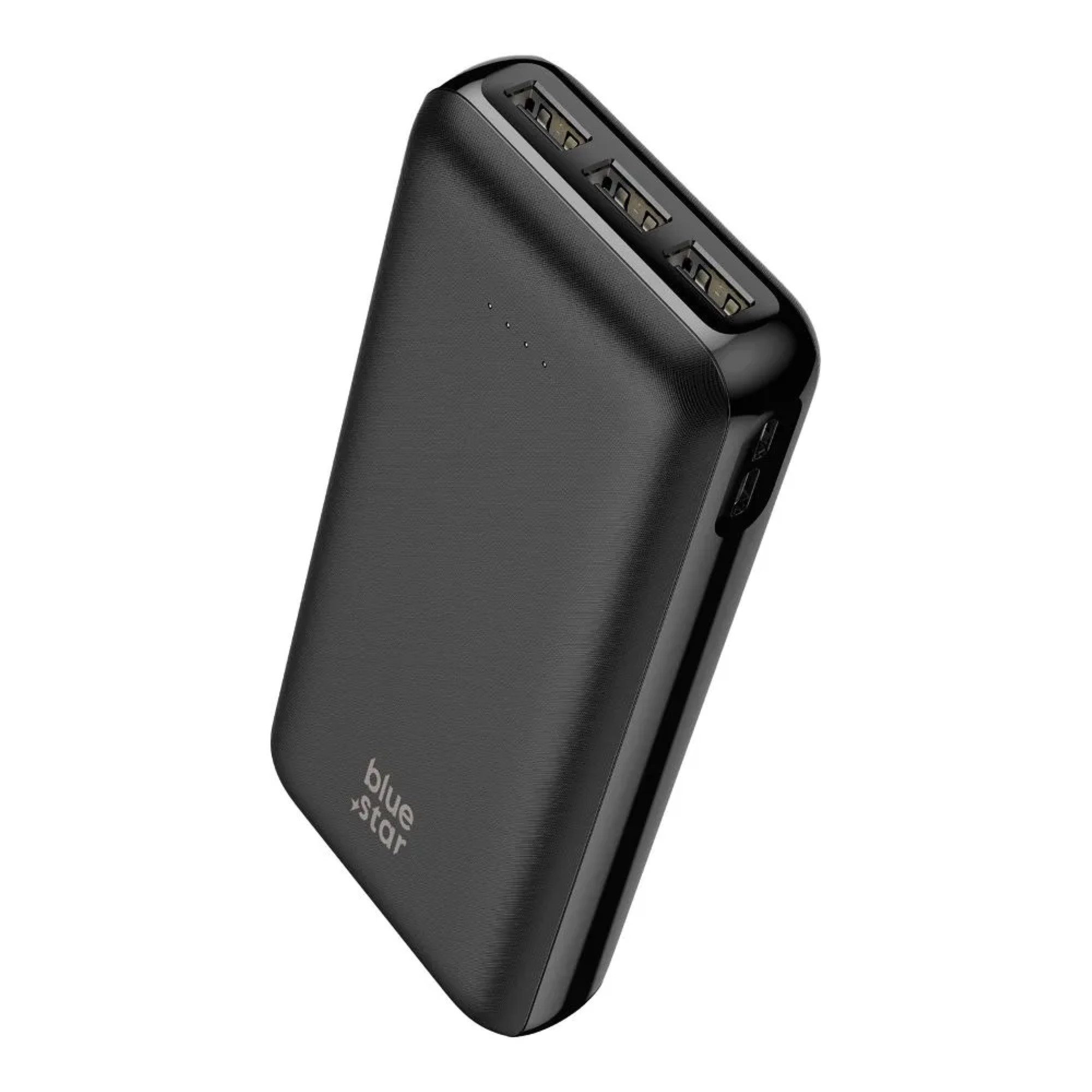 BlueStar Powerbank 20000 mAh 2,1A USB-C, Micro-USB & USB-A - Anschlüsse Powerbank