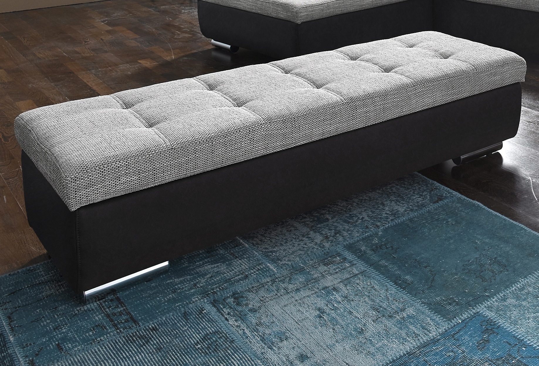 DOMO collection Hocker Treviso XXL: B/T/H: 161/60/41 cm, mit Stauraum, auch günstig online kaufen