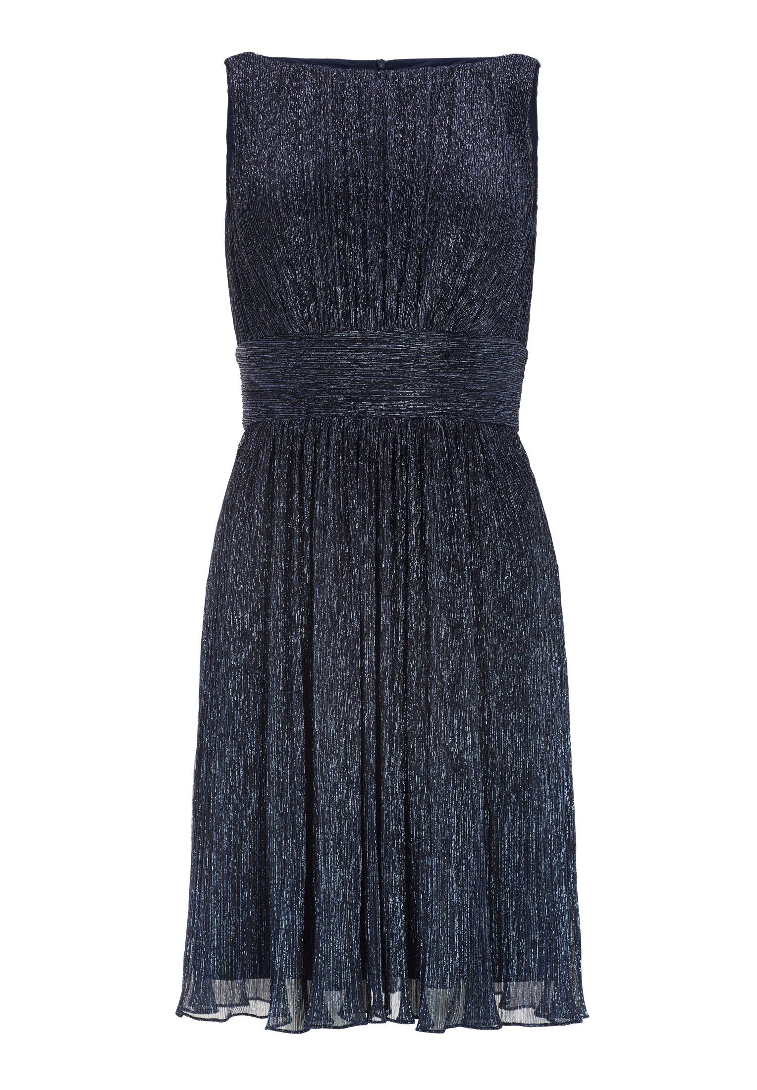 SWING Cocktailkleid - festliches Kleid - Kleid mit Plissee und Lurex Glanzf günstig online kaufen