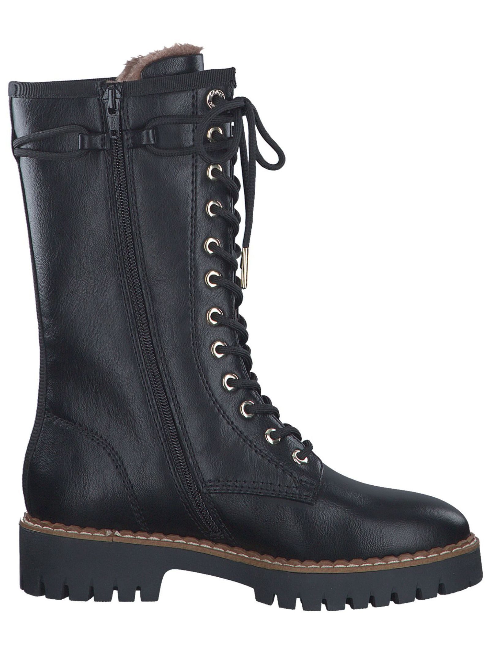s.Oliver s.Oliver Stiefel Lederimitat Schnürstiefel