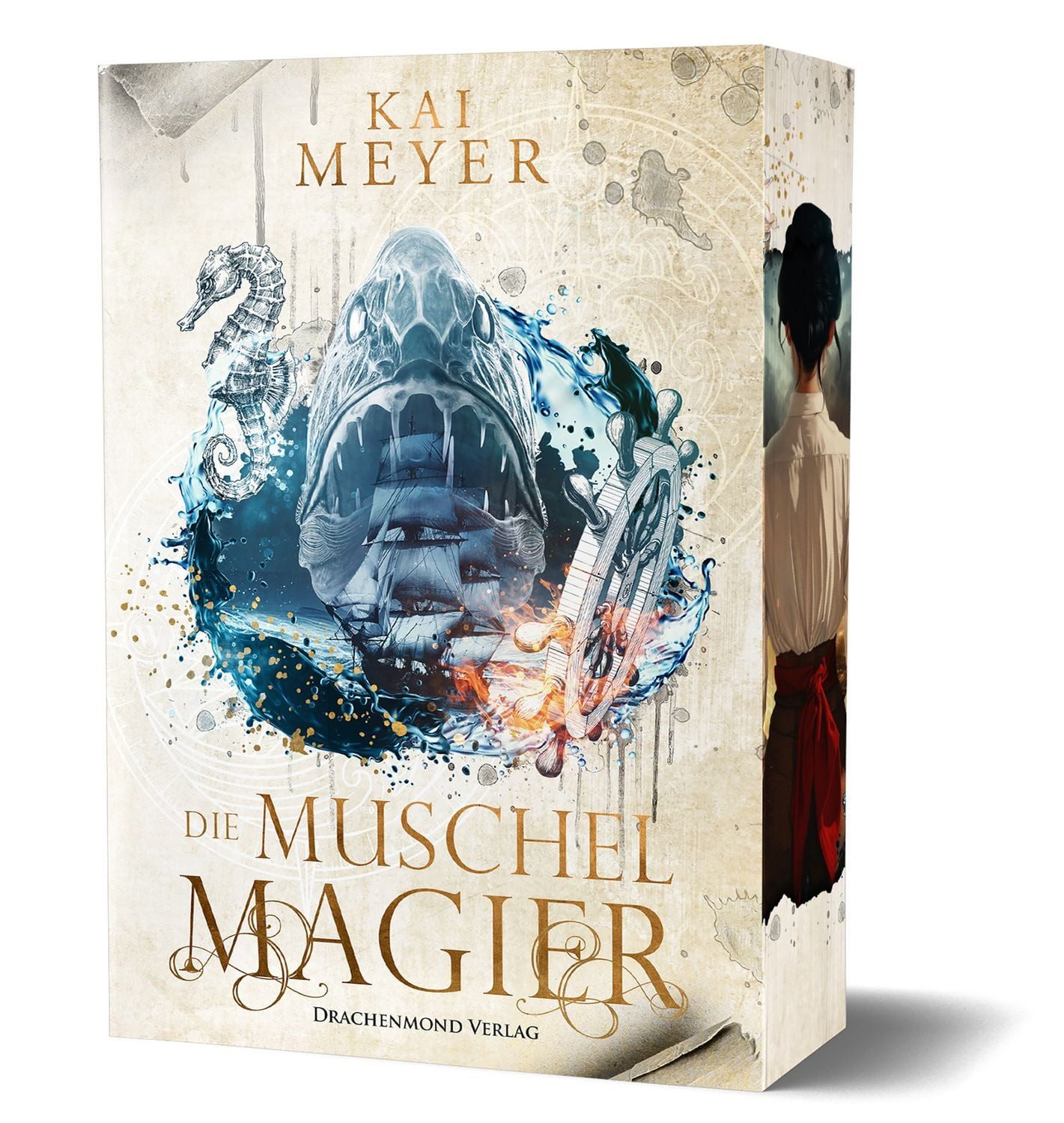 Jugendbuch Die Muschelmagier Softcover mit Farbschnitt-Garantie Kai Meyer