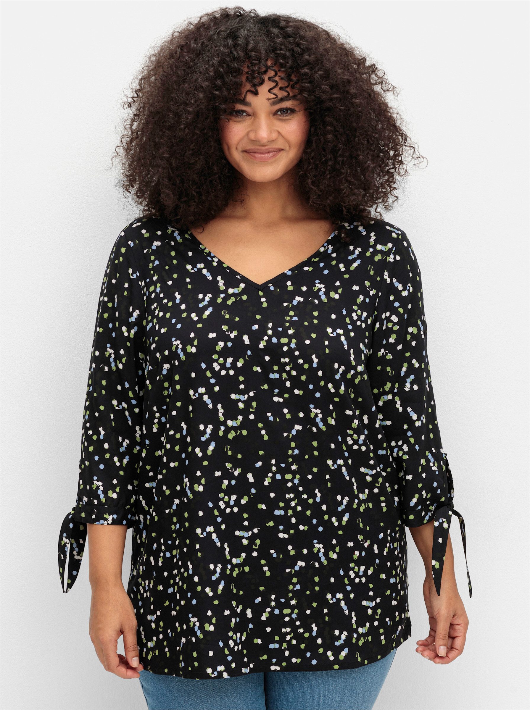 Sheego Klassische Bluse Tunika . günstig online kaufen