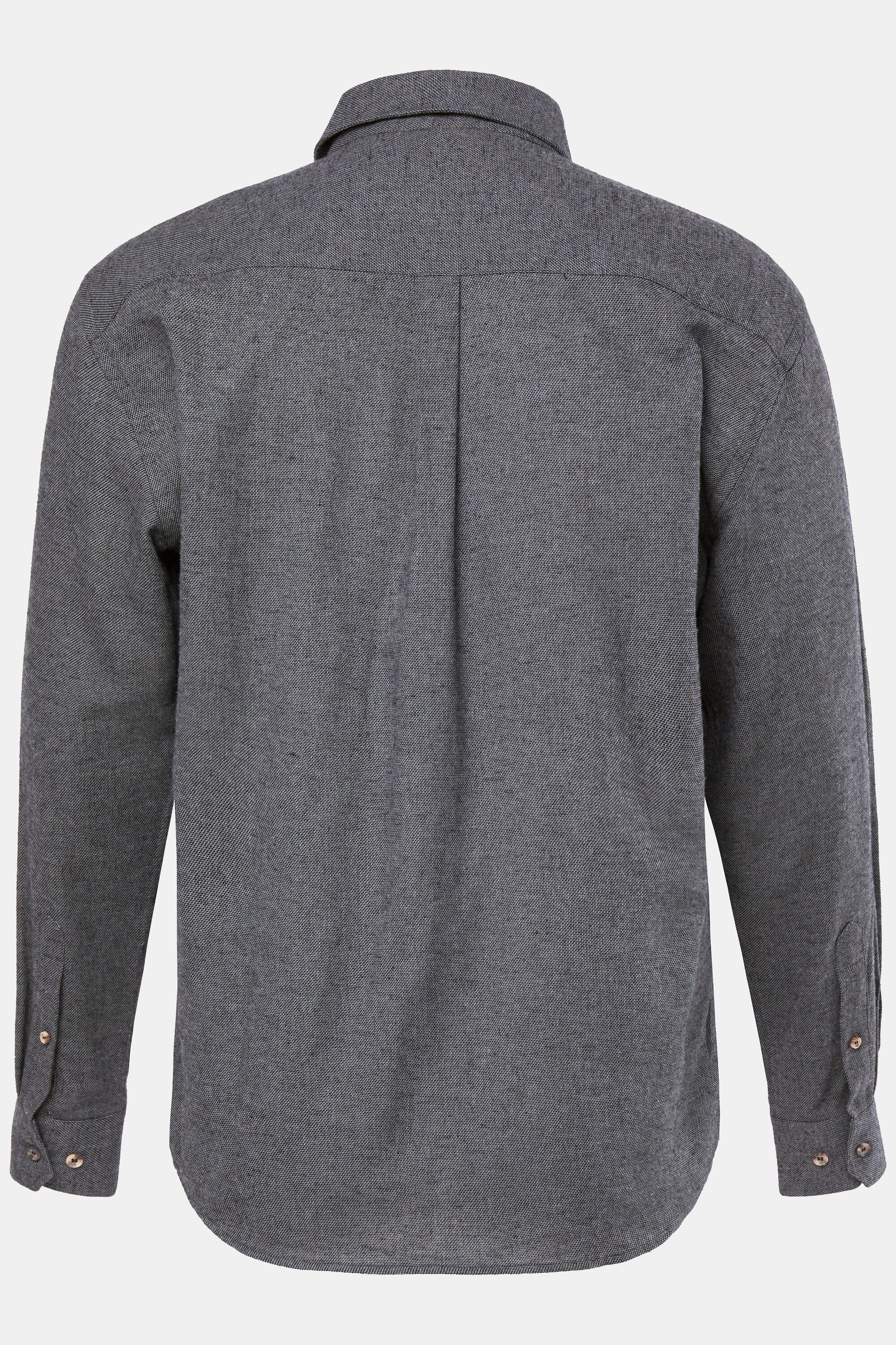 JP1880 Businesshemd Flanellhemd Langarm Kentkragen Modern Fit – Bild 4 von 4