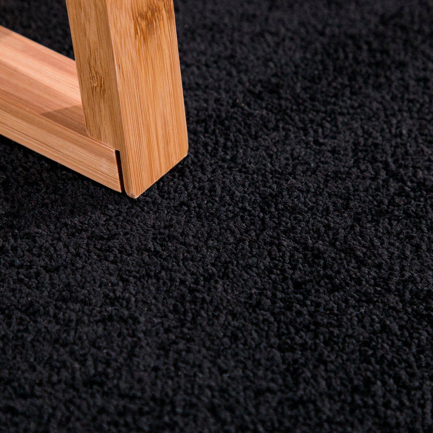 Paco Home Teppich Porto 890, rechteckig, Höhe: 13 mm, Kurzflor, Uni-Farben, ideal im Wohnzimmer & Schlafzimmer