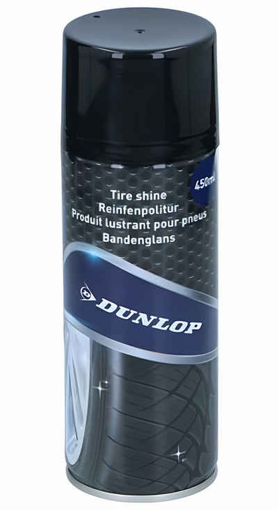 Dunlop REIFENPOLITUR 450ml Reifen Pflege-Spray Reifenglanz Reifenpflege 71 Reifenpflege, Reifenglanzmittel Glanz Reifenreiniger Reiniger Auto