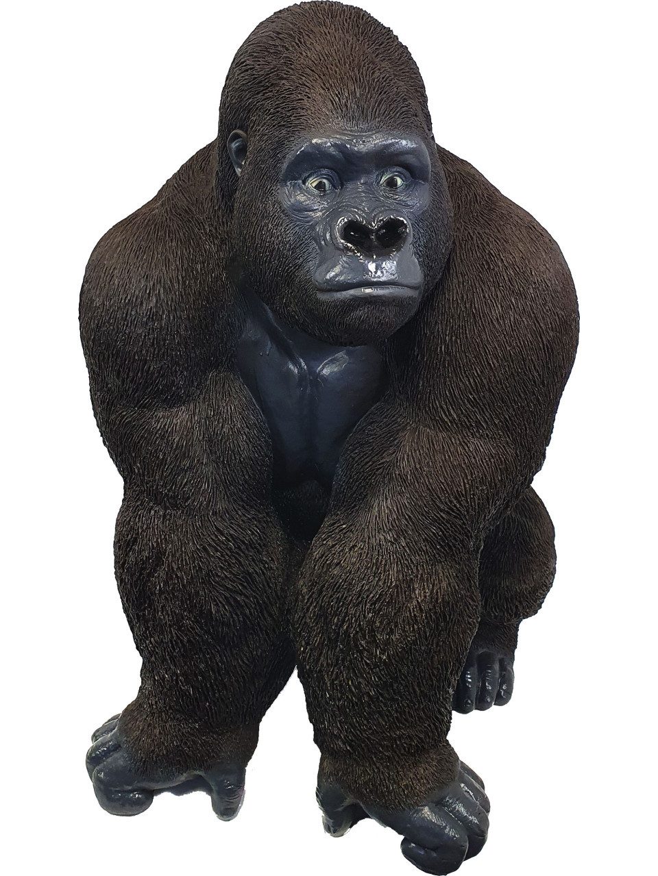 Figurendiscounter Dekofigur Dekofigur Gorilla 105 x 60 x 80 cm