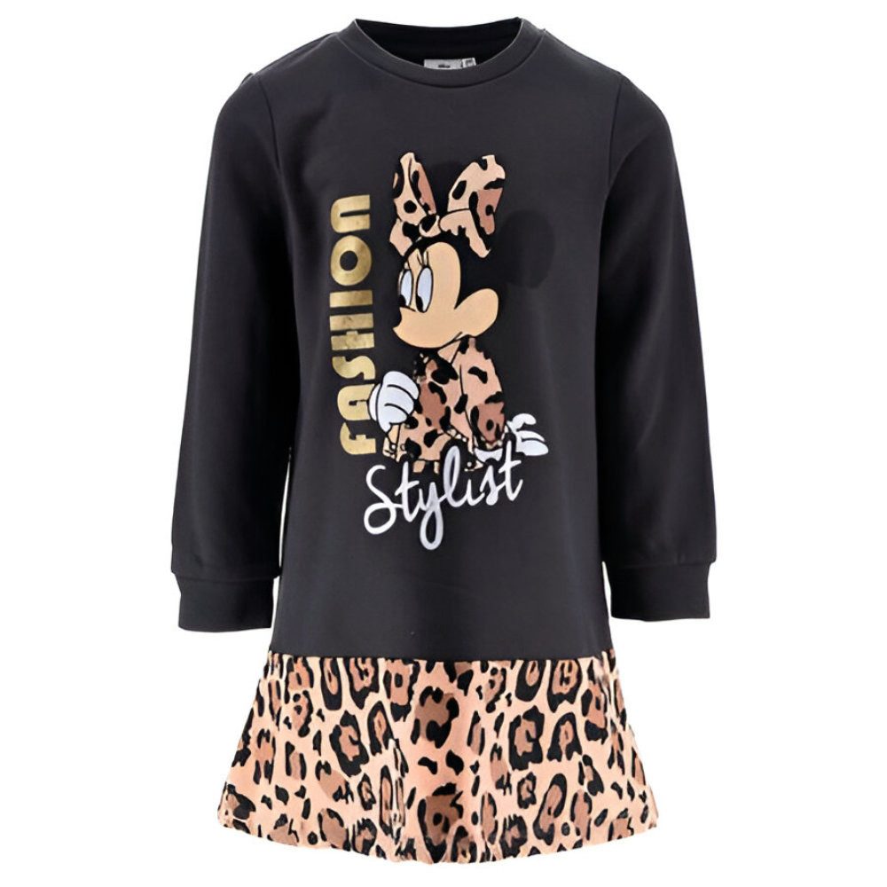 Disney Partykleid Disney Minnie Maus Kinder Mädchen langarm Kleid Gr 98-128