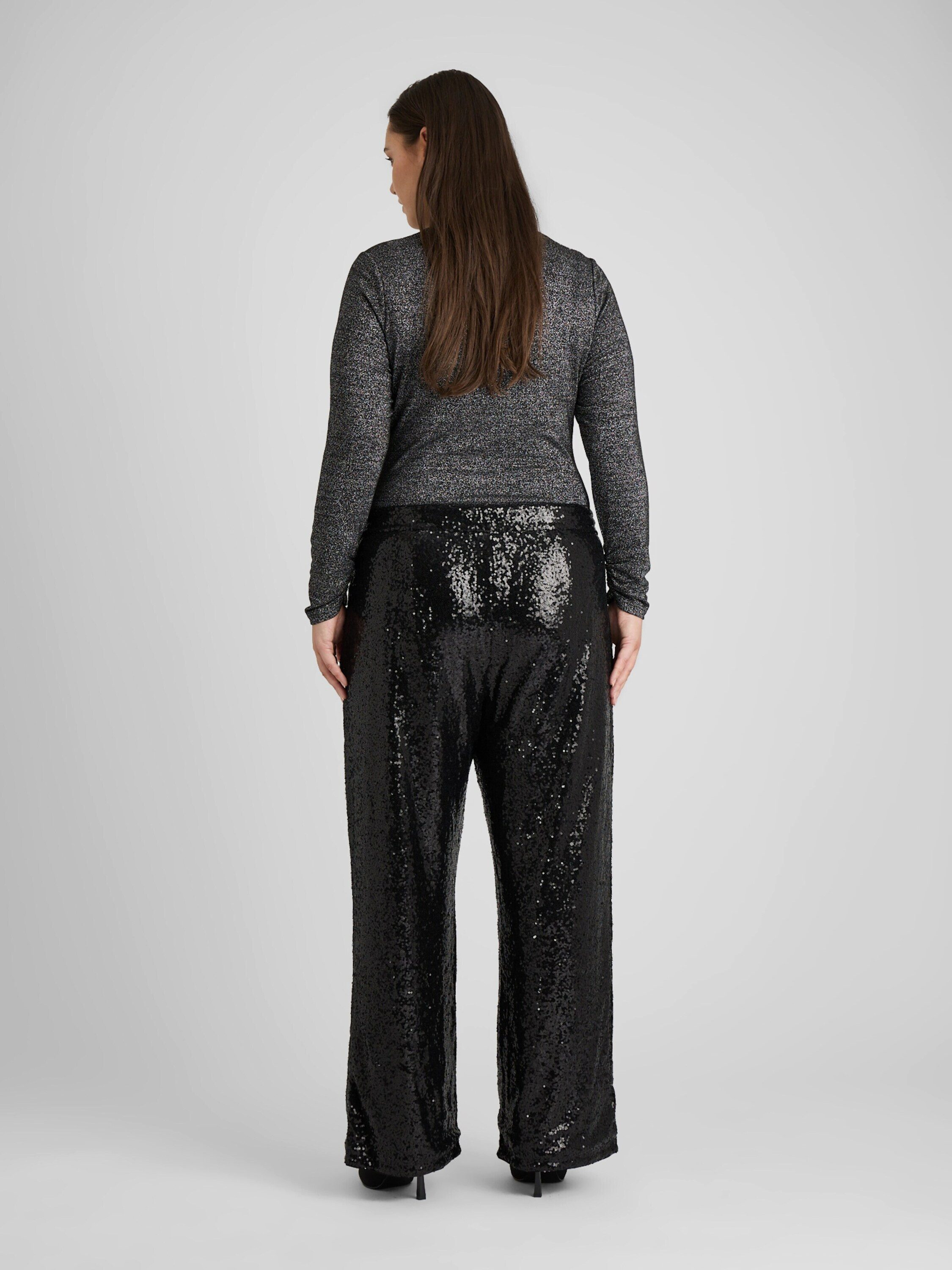 Guido Maria Kretschmer Curvy Stoffhose Davinia (1-tlg) Pailletten günstig online kaufen