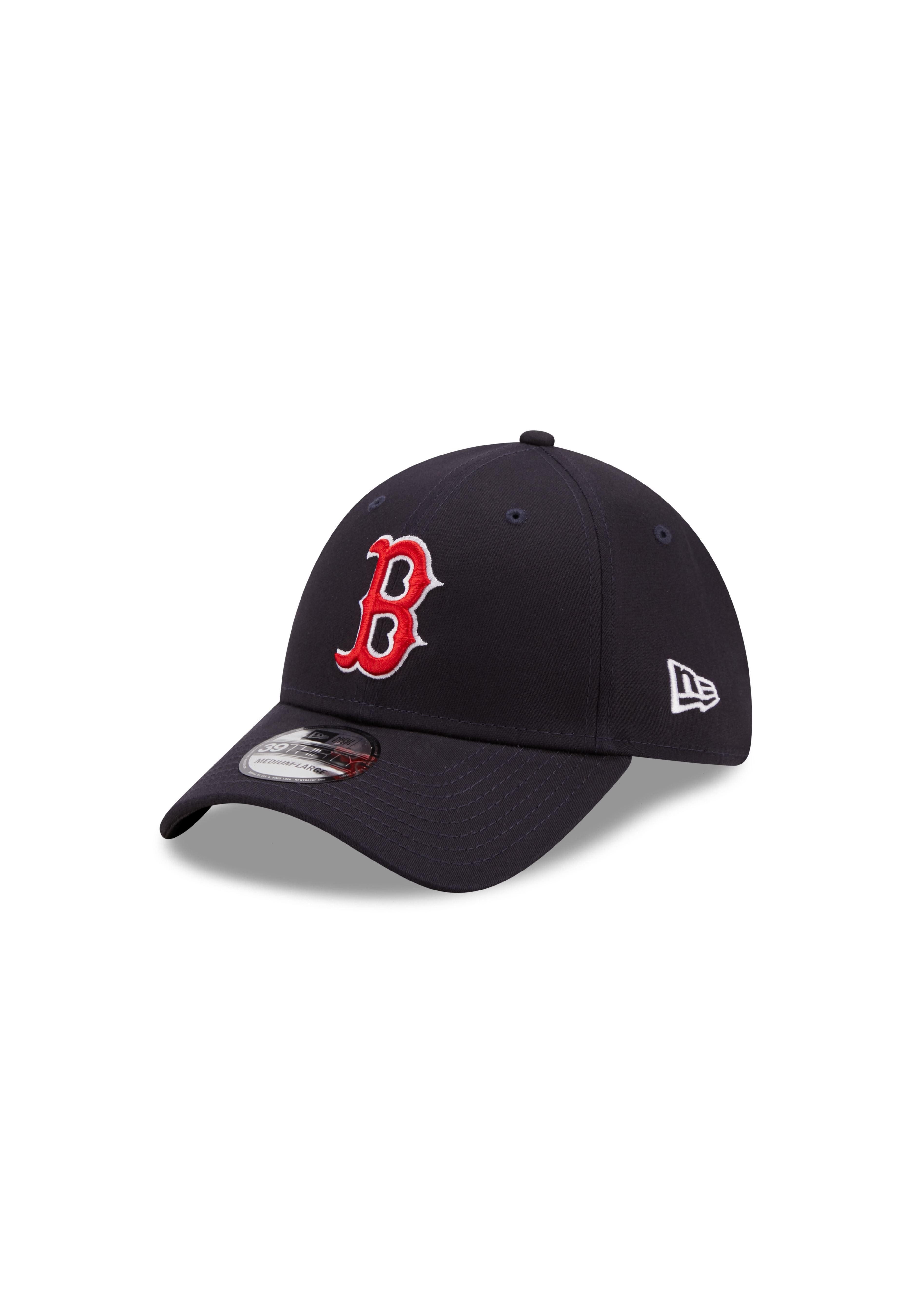 New Era Flex Cap Boston Red Sox MLB League Essential Navy 39Thirty Stretch Cap New Era (1-St)