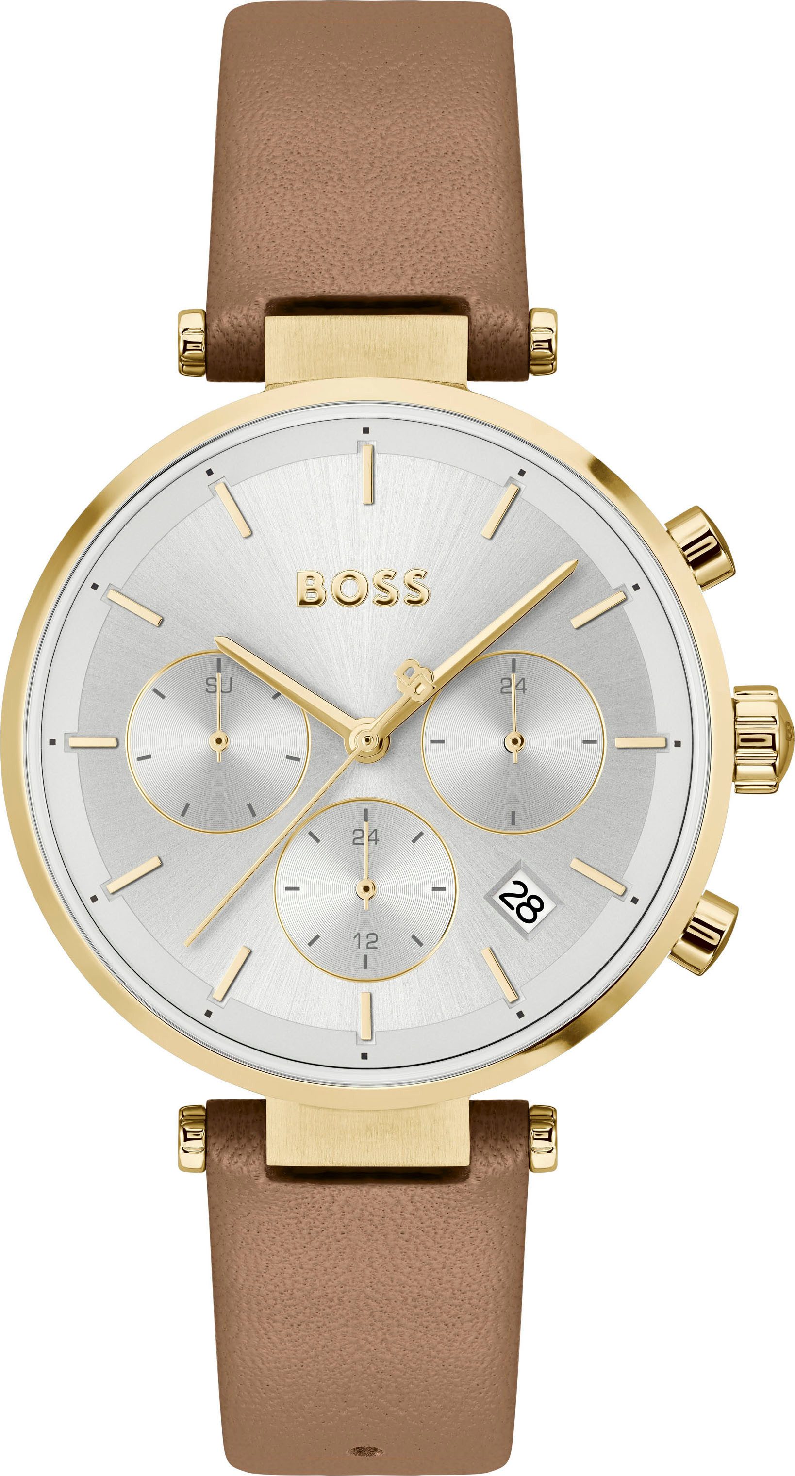 BOSS Multifunktionsuhr MAJESTY SPORT 1502772, Quarzuhr, Armbanduhr, Damenuh günstig online kaufen