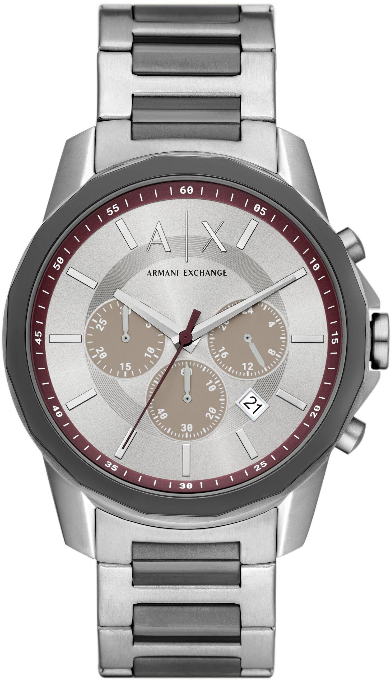 ARMANI EXCHANGE Chronograph AX1745, Gehäuse aus Edelstahl, Gehäuse-Ø ca. 44  mm