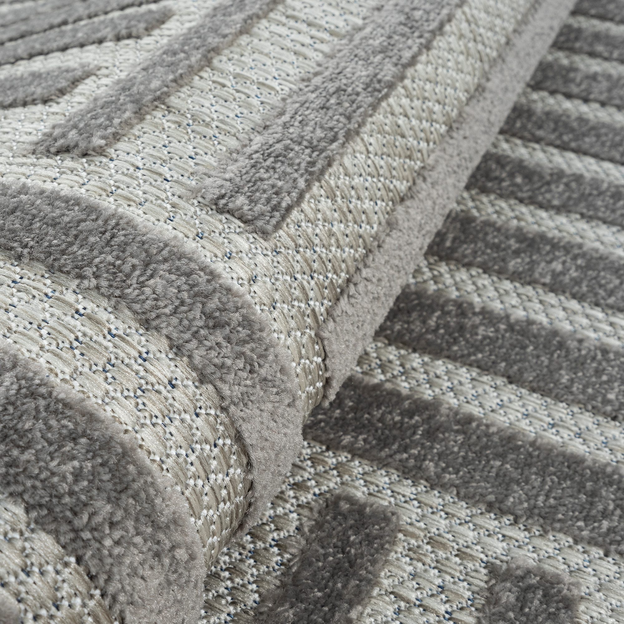 Sanat Teppich Berlin, rund, Höhe: 6 mm, In -und Outdoor geeignet, Außenbereich,Terasse, Balkon, modern