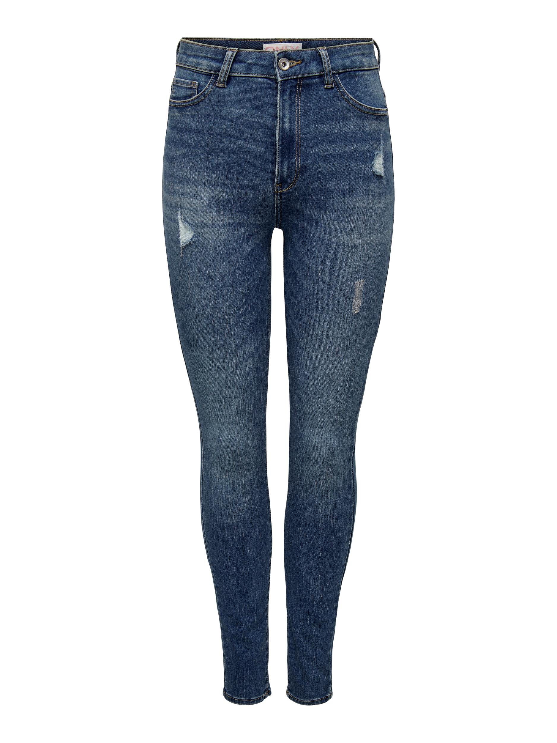Skinny-fit-Jeans ONLROSE – Skinny-Jeans mit hoher Taille und modischer Waschung