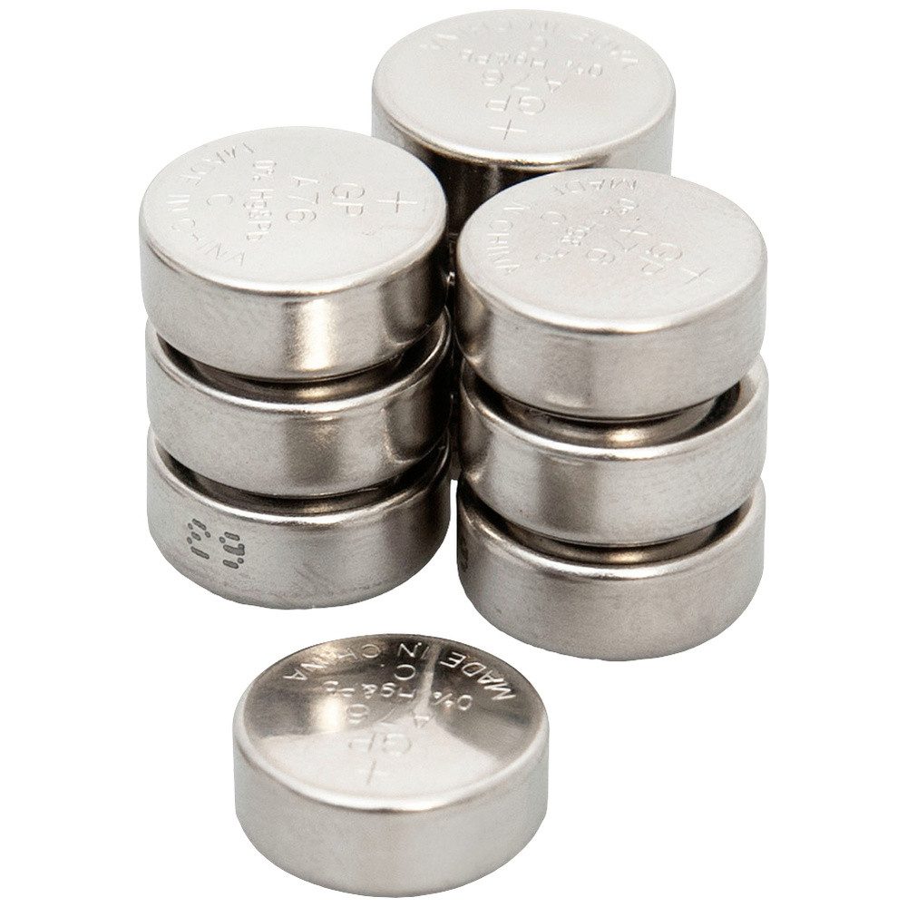 Gp GP Knopfzelle LR 44 1.5 V 10 St. 110 mAh Alkali-Mangan GP76ASTD496C10 Knopfzelle