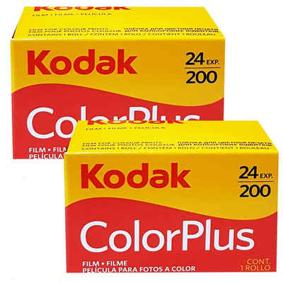 1A PHOTO PORST »2x Kodak Color plus 200 135/24 Kleinbildfilm für« Superzoom-Kamera