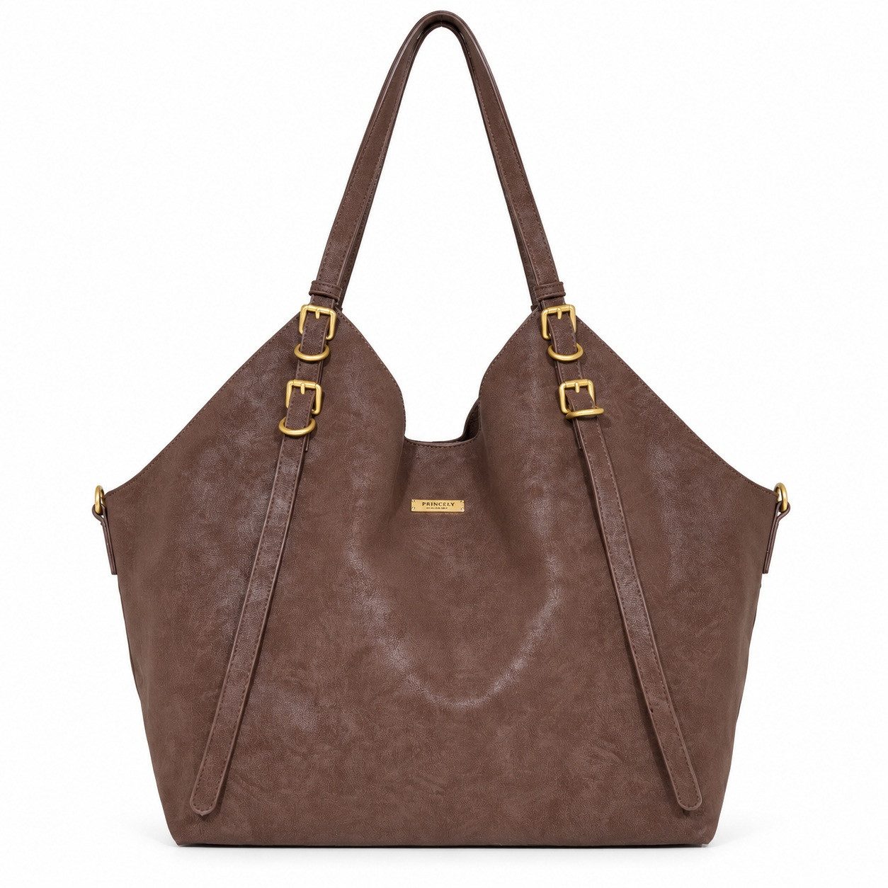 Princely London Beuteltasche MARINA – Vielseitige Schultertasche für Alltag, Job & Freizeit