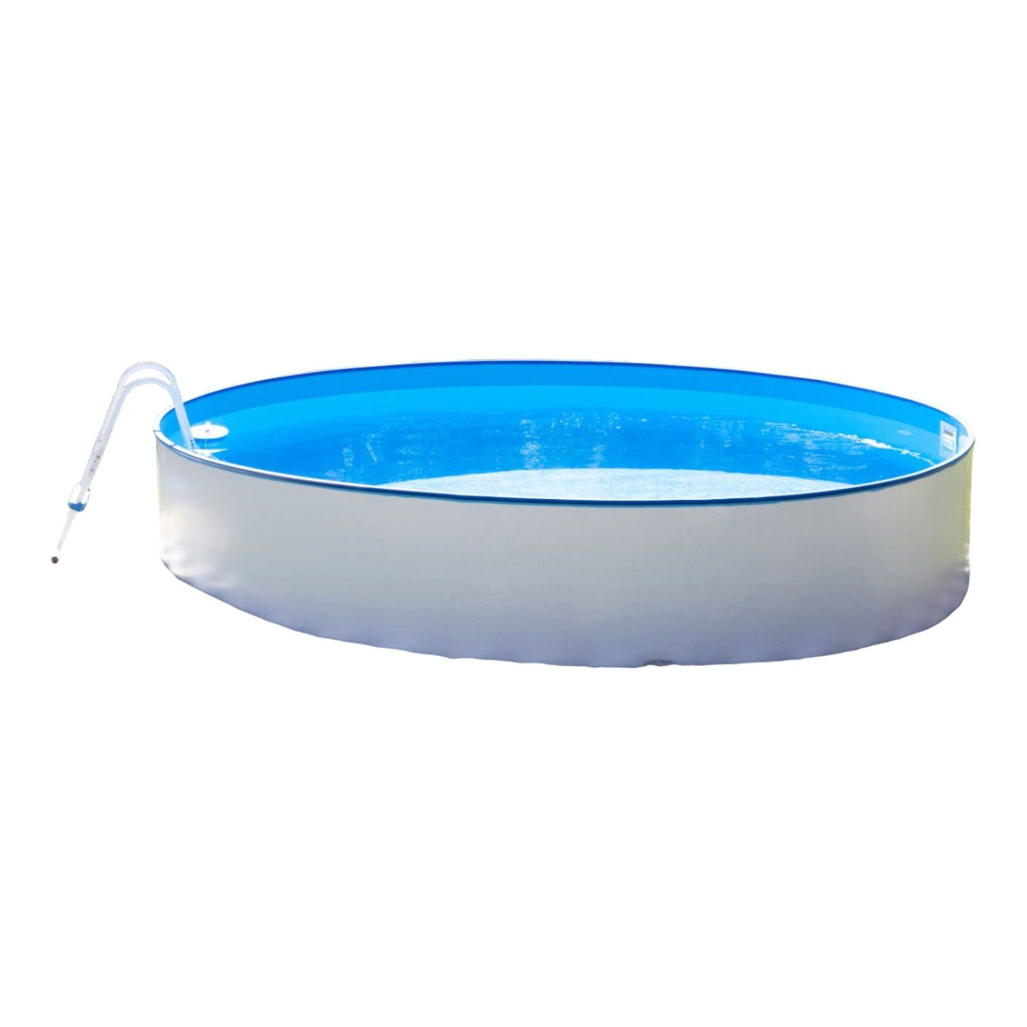Rundpool Stahlwand Swimming Pool Set "Nuovo rund"