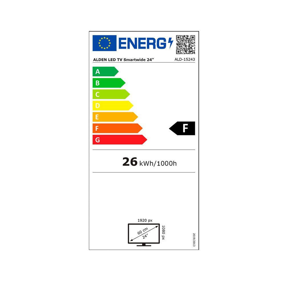 Alden LED TV 24 Zoll Smartwide LCD-LED Fernseher
