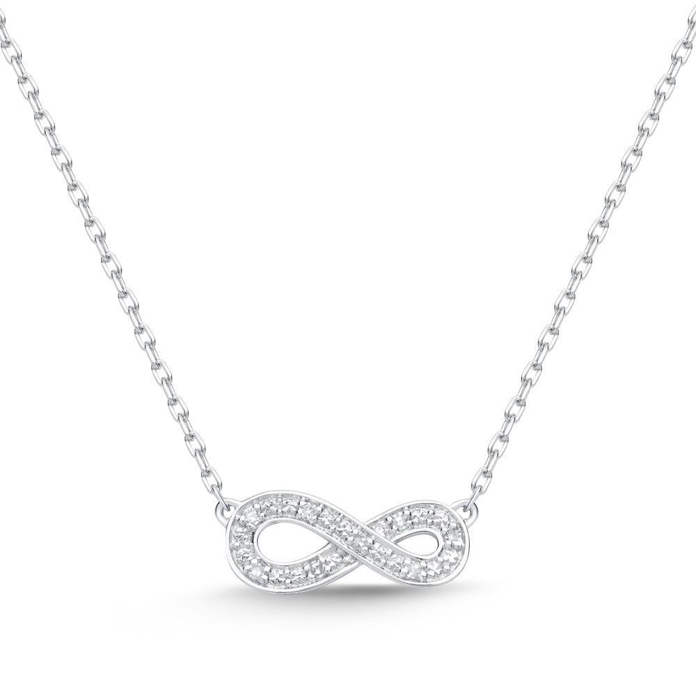 Unique Collier Collier aus 585er Weißgo...