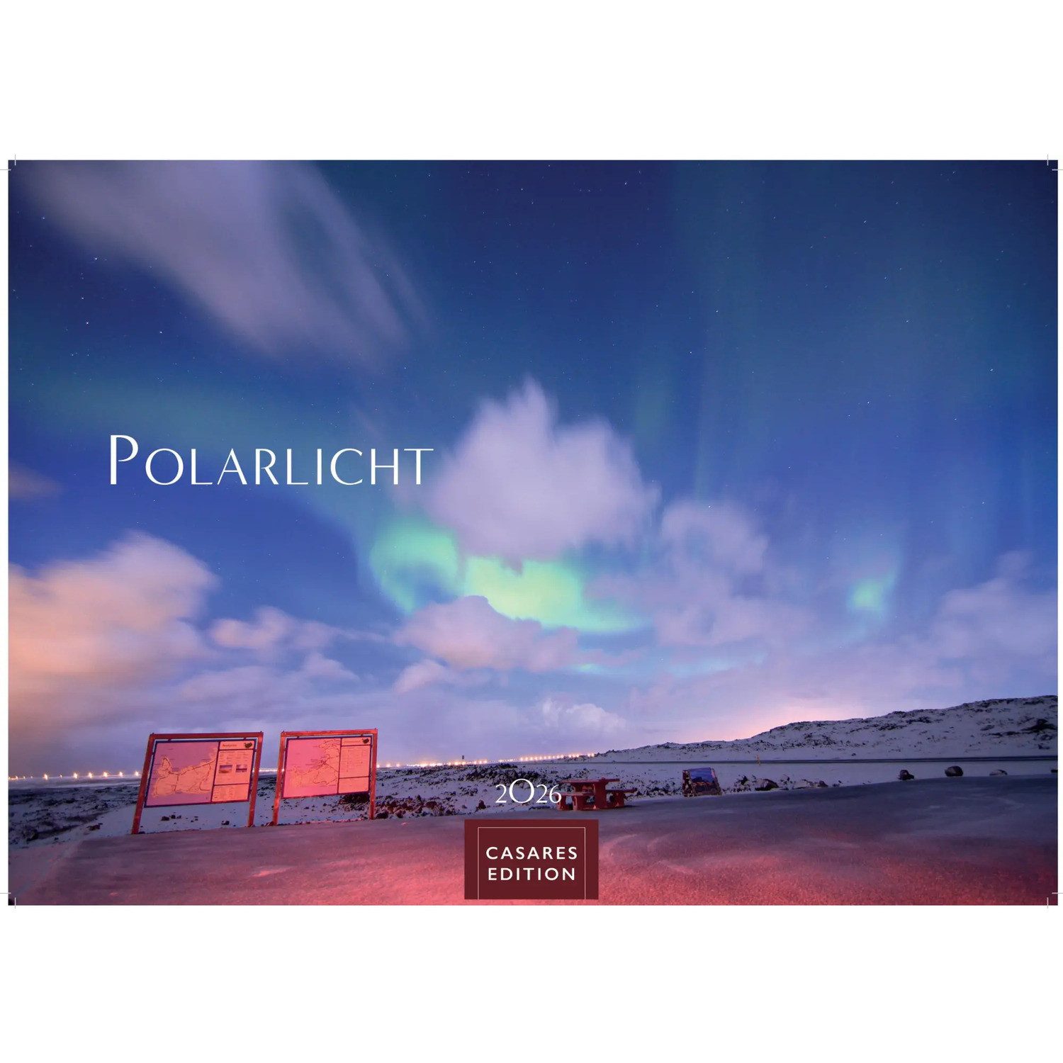 Wandkalender Polarlicht Kalender 2026 - Wandkalender, Fotokalender...