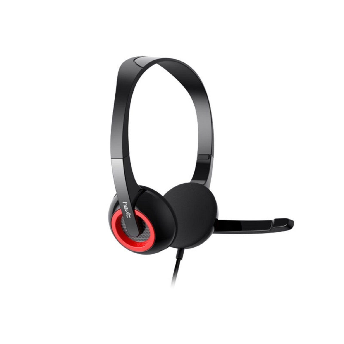 Havit kabelgebundene Kopfhörer H202d On-Ear Kopfhörer mit Mikrofon On-Ear-Kopfhörer