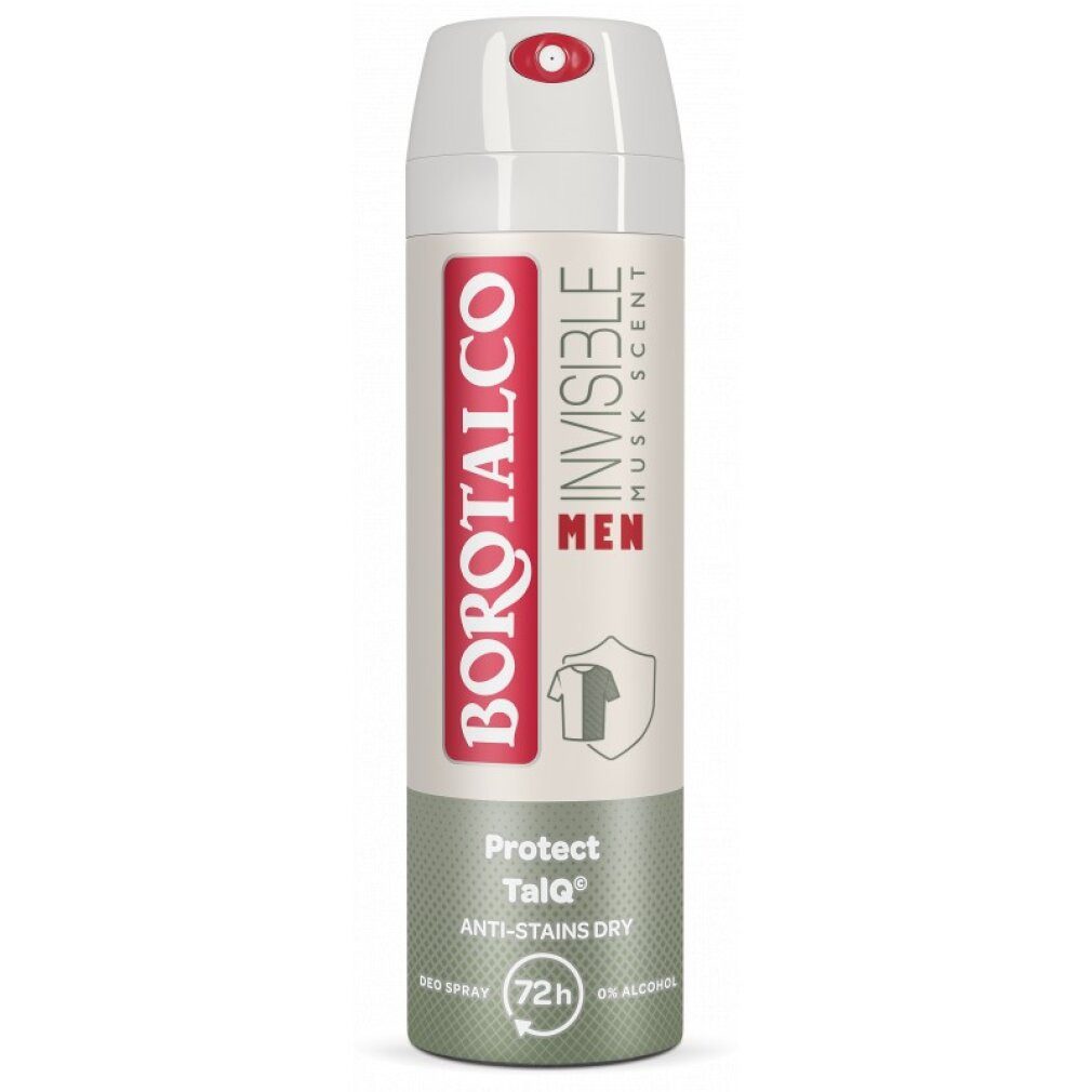 Borotalco Deo-Roller Deo-Spray Men Invisible Dry (Deo-Spray) 150 ml