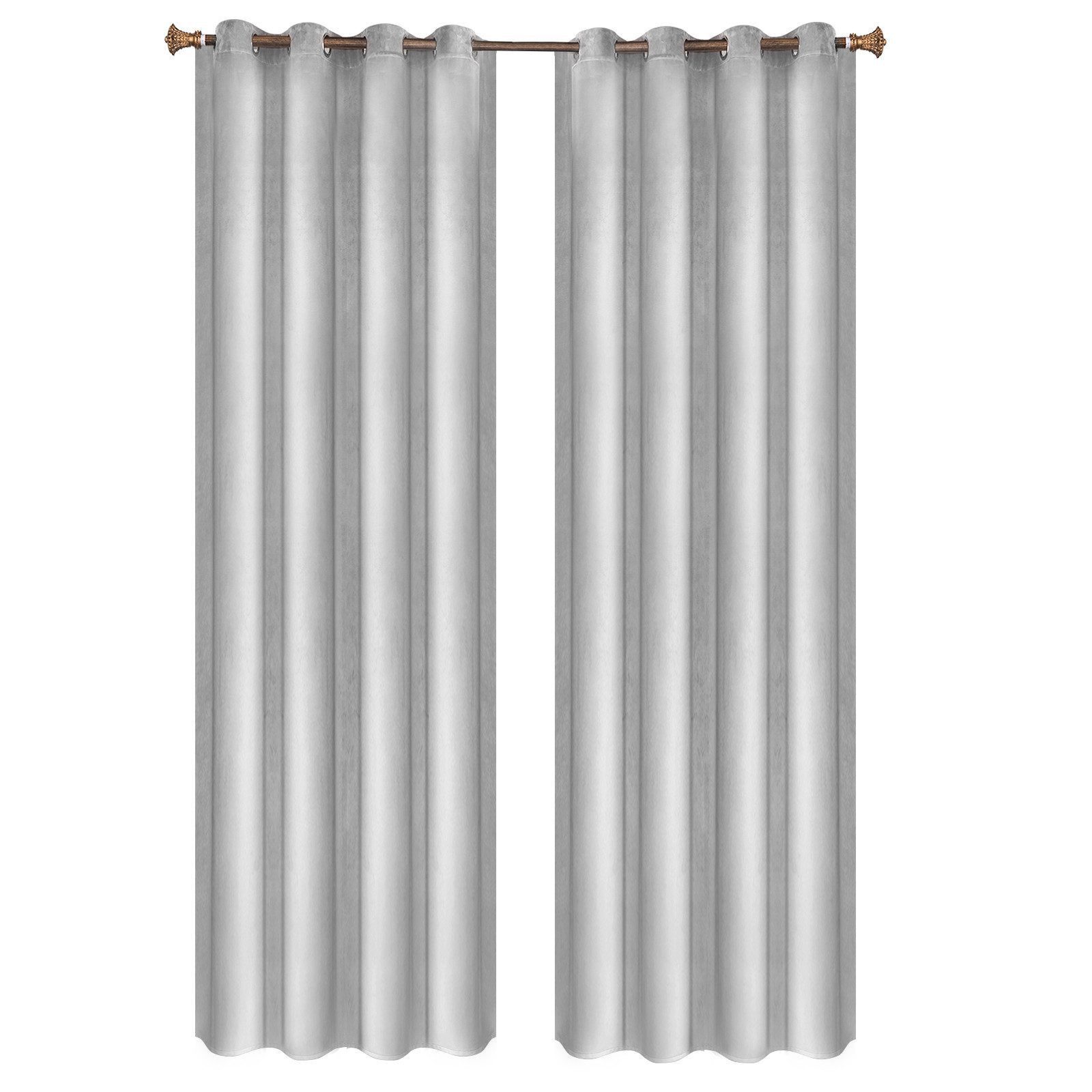 Woltu Verdunkelungsvorhang (2 St), Stangendurchzug, verdunkelnd, mit Ösen b günstig online kaufen