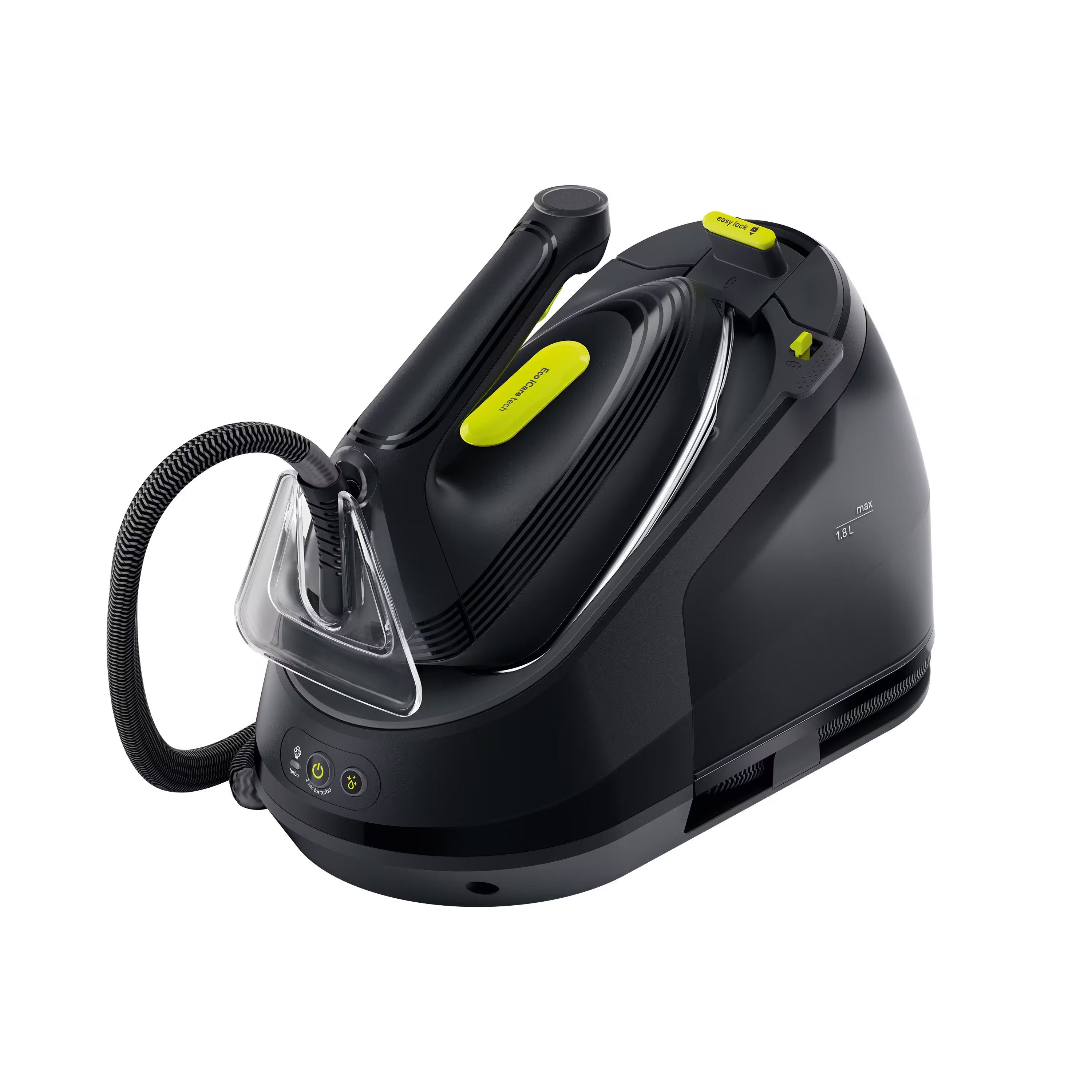 Braun Dampfbügelstation CareStyle 3 IS 3257 BK - 7,5 bar, 500 g Dampfstoß, 1,8 l Wassertank, 1800 ml Wassertank, 130 g Dampfmenge, EloxalPlus Bügelsohle, Easy CalcClean Entkalkung