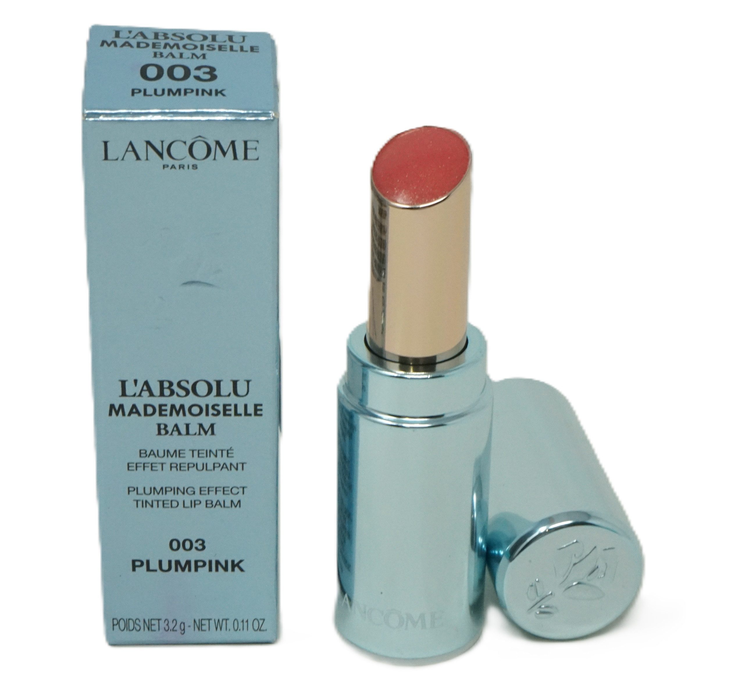 LANCOME Lippenstift Lancome L'Absolu Mademoiselle Lippenstift Balm 003 Plumpink 3,2g