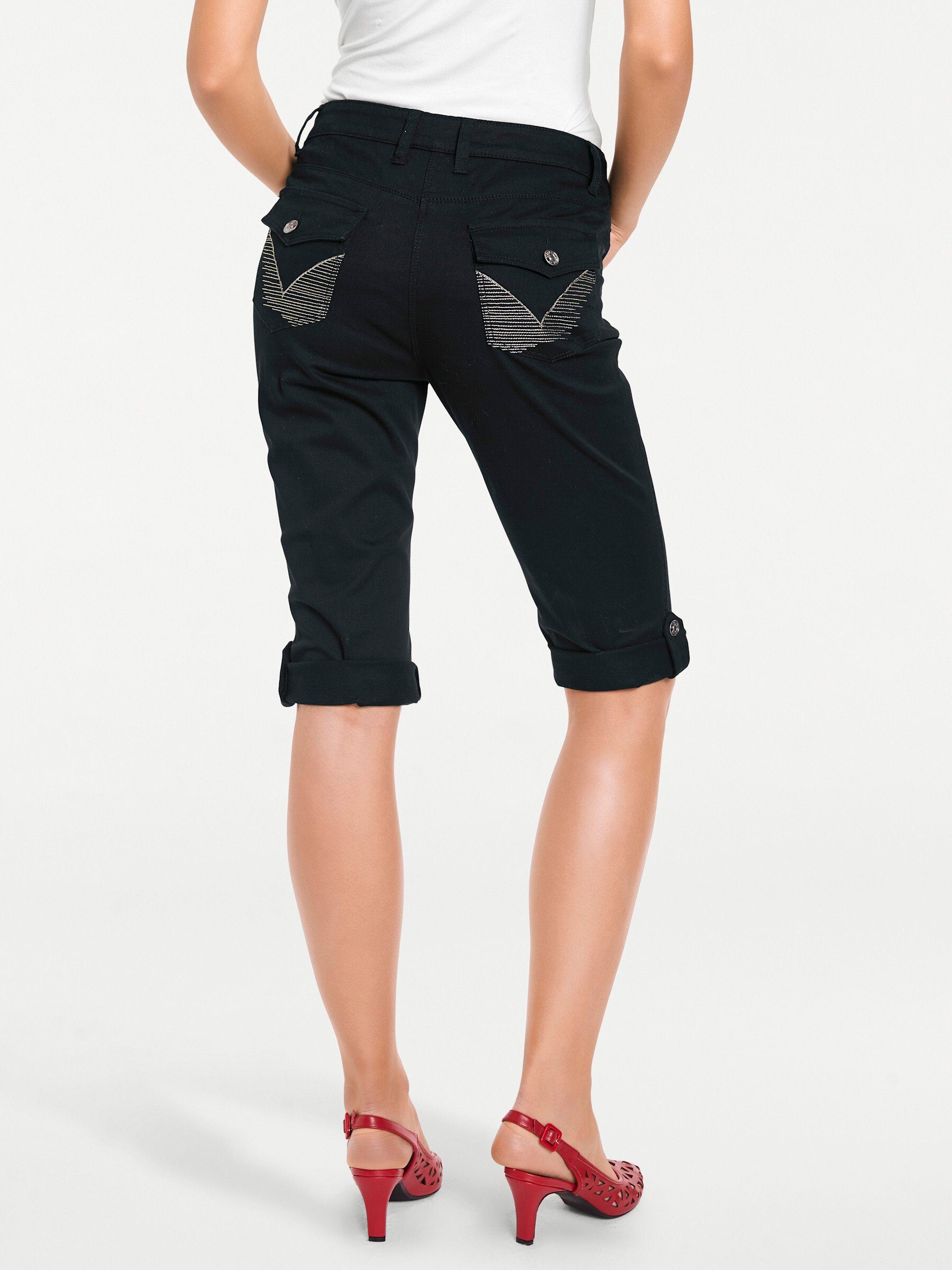 heine Bequeme Jeans Capri-Jeans normal