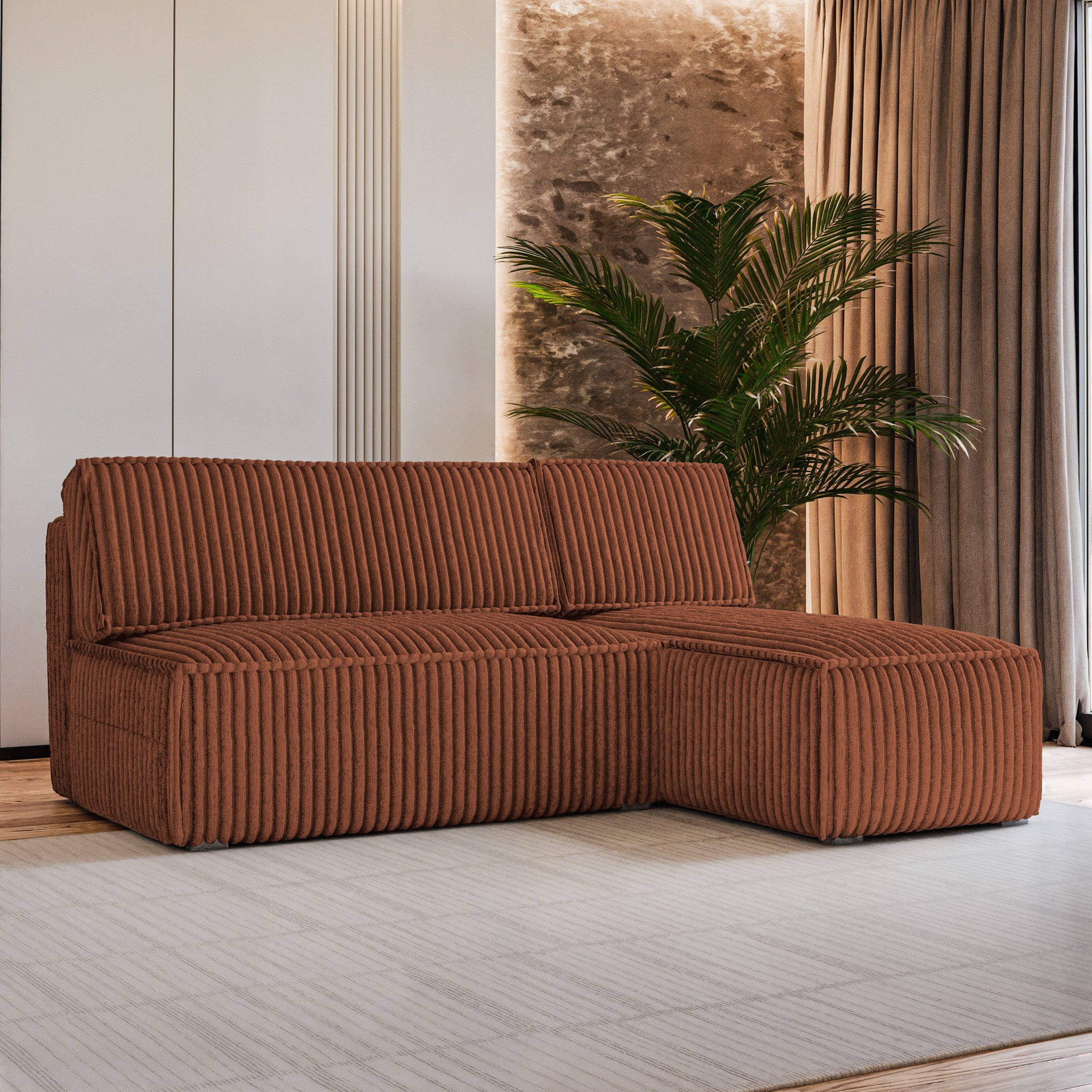 Masseno Ecksofa BRISO mit Schlaffunktion L-Form, günstig online kaufen