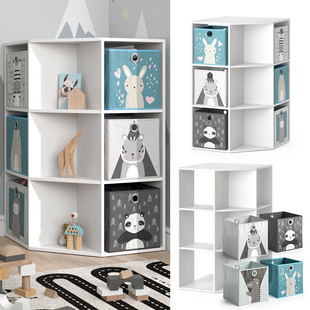 Vicco Bücherregal Luigi, Weiß, 64 x günstig online kaufen