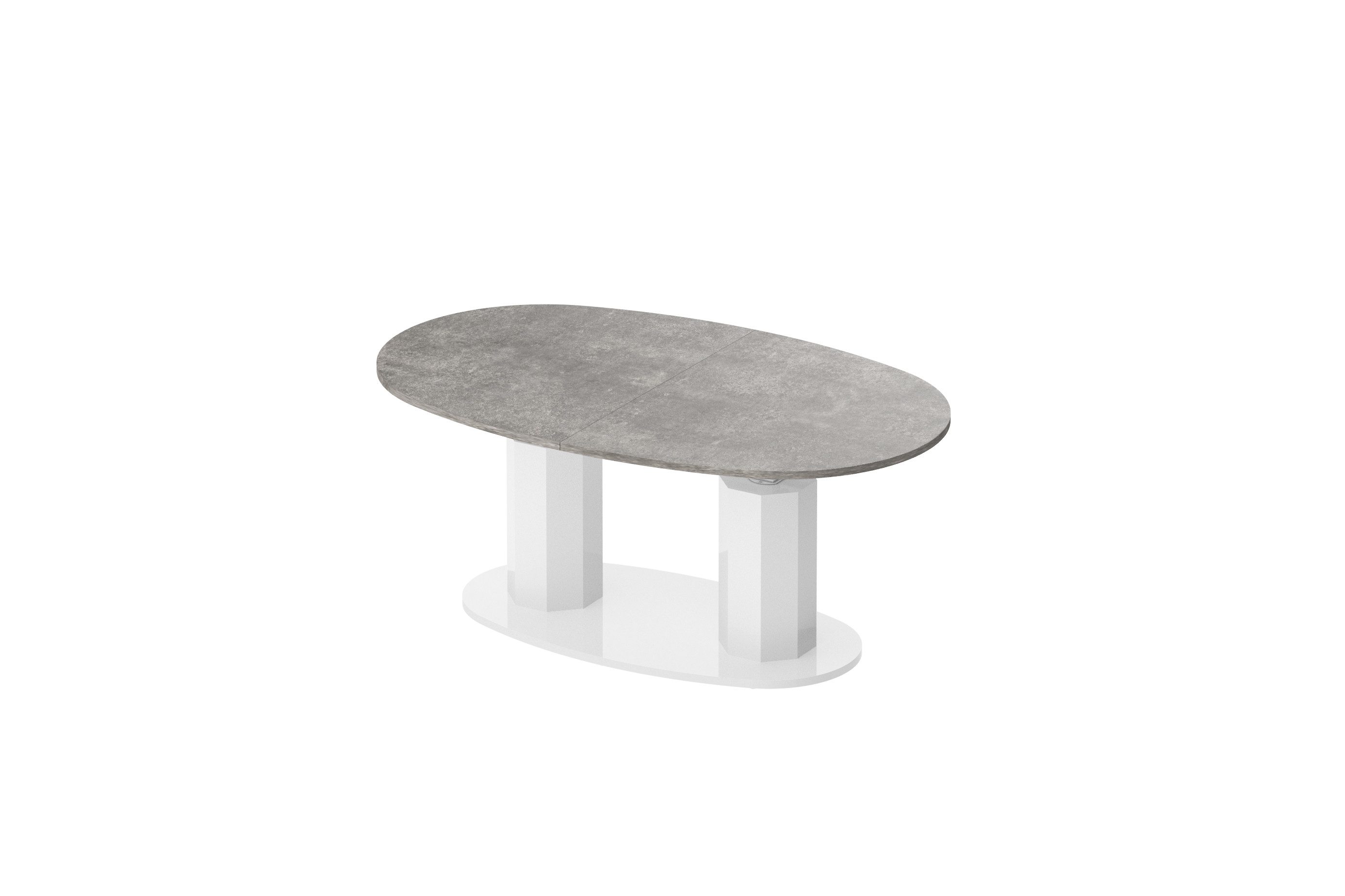 designimpex Couchtisch Design HBL-111 stufenlos höhenverstellbar günstig online kaufen