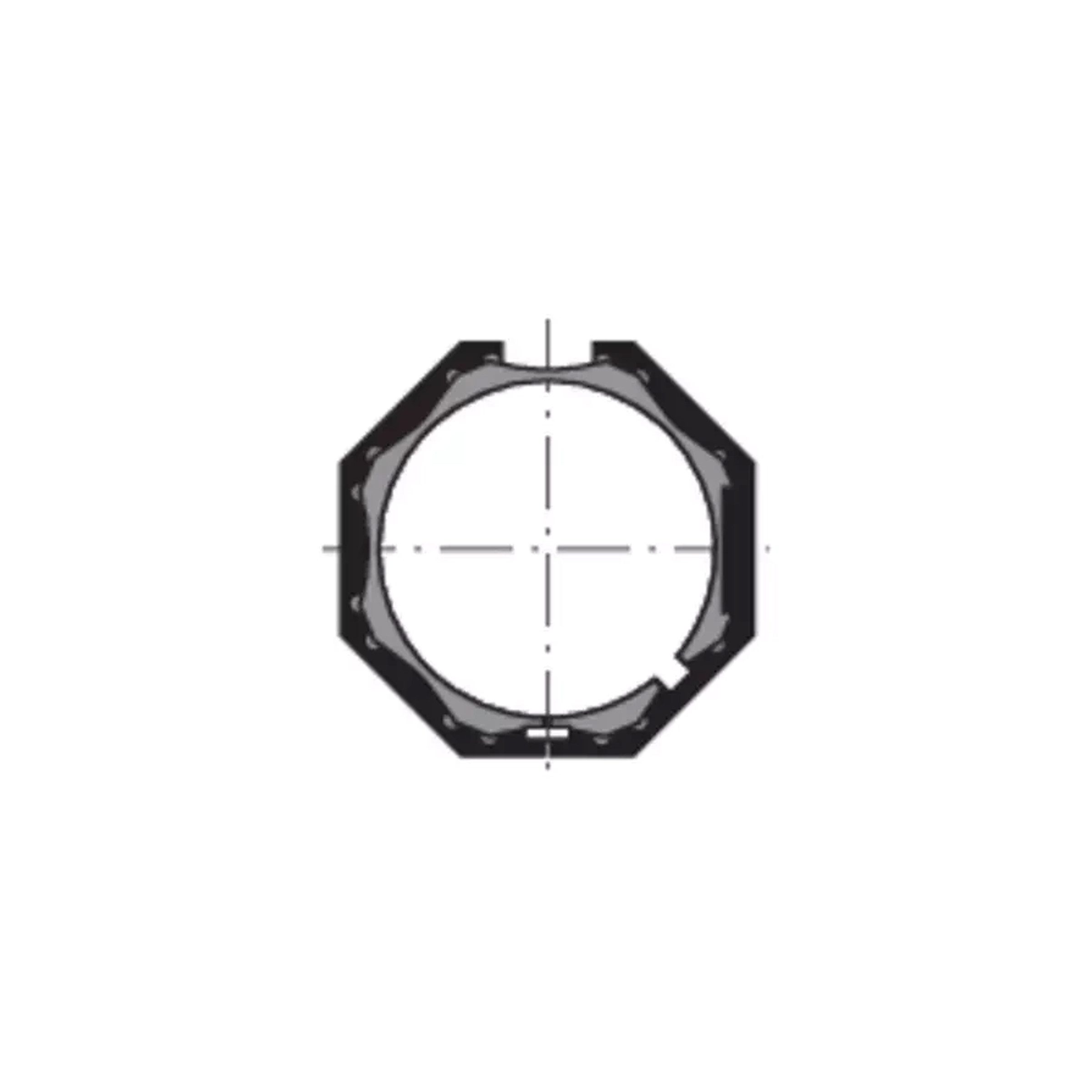 Somfy Rollladenmotor Somfy Adapter Set Mitnehmer Krone SW40 Achtkantwelle für 40er Motor