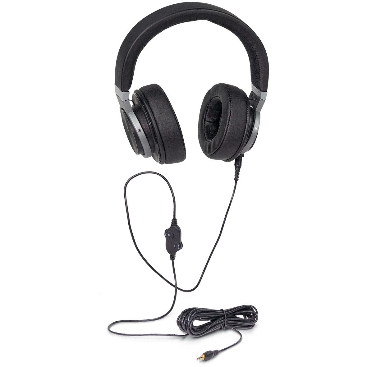 HUMANTECHNIK Bequemer, lauter TV-Kopfhörer, max. Schalldruck 113dB(A) Over-Ear-Kopfhörer (keine, kabelgebunden, L/R Lautstärkeregelung)