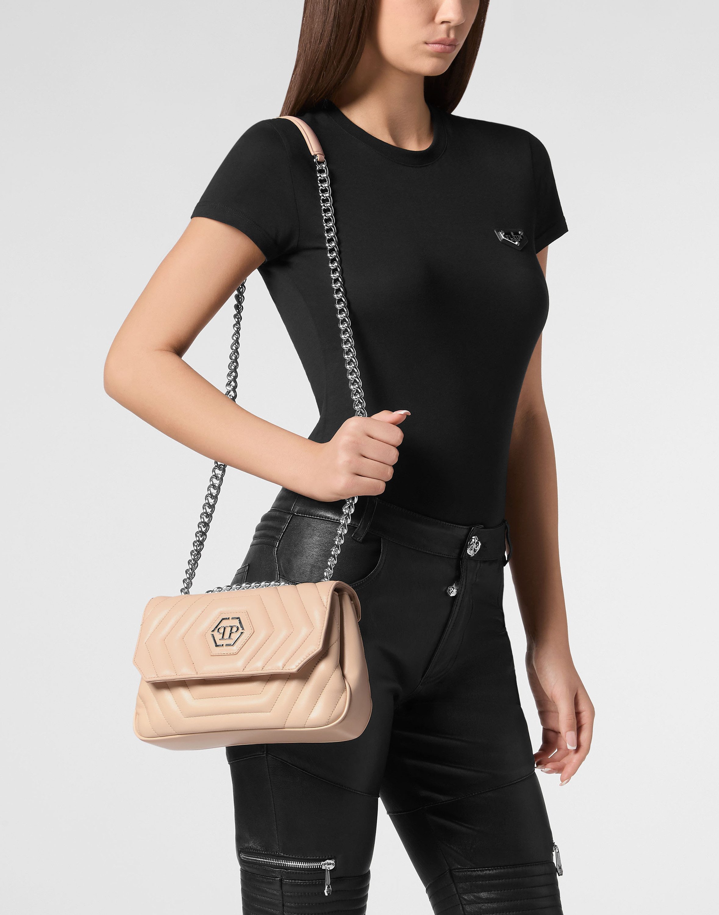 PHILIPP PLEIN Schultertasche Hexagon günstig online kaufen