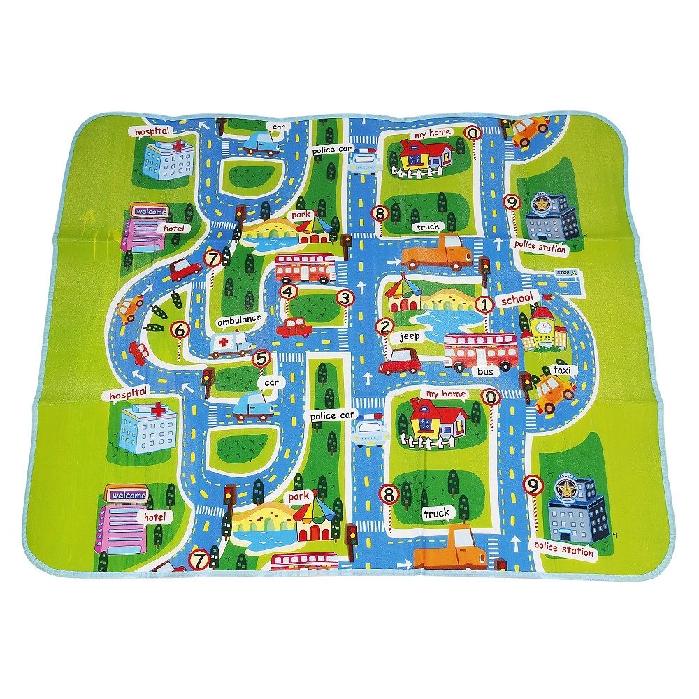 JEOBEST Spielmatte Baby Krabbelmatte Spielteppich Klappbar Faltbar 130x160c günstig online kaufen