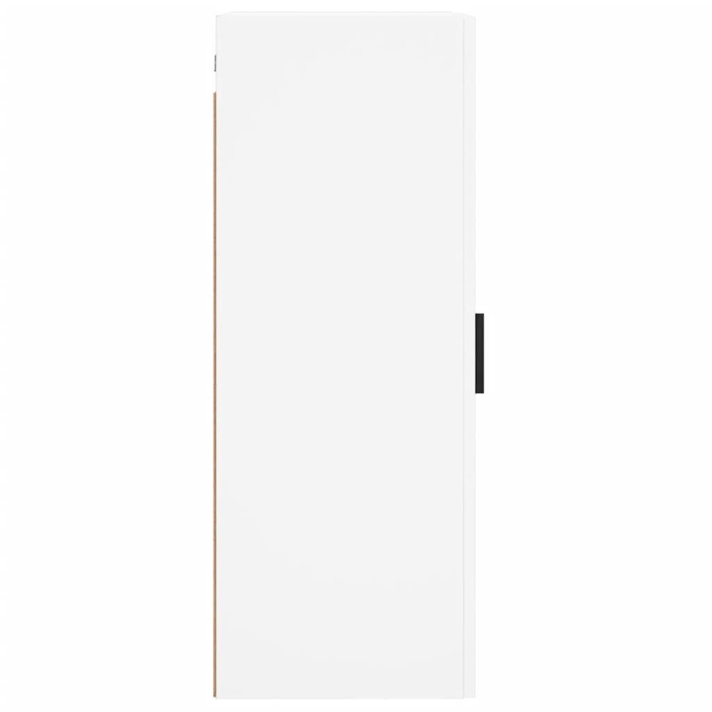 Sideboard vidaXL cm St) Wandschrank 34,5x34x90 Weiß (1