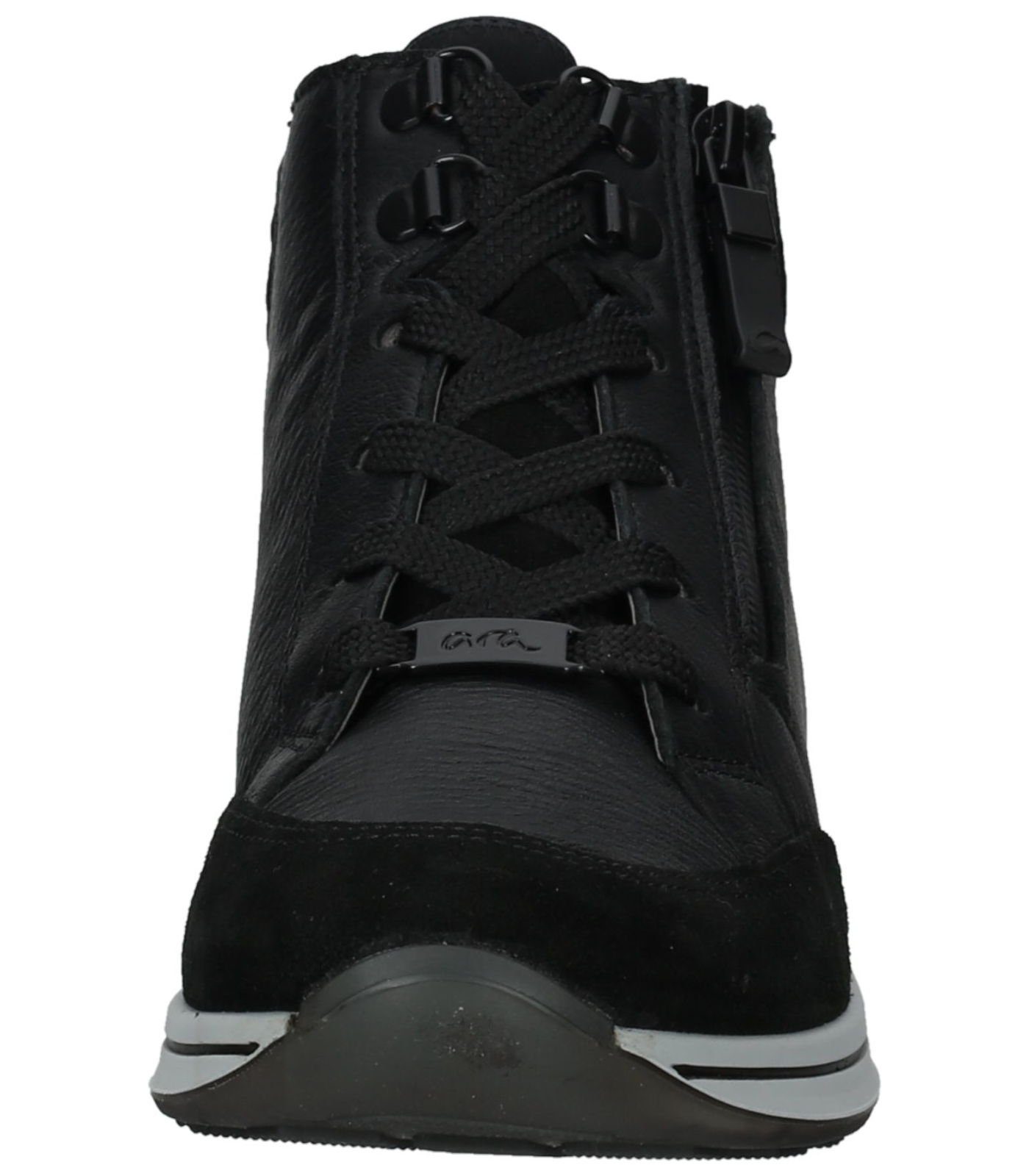 Ara 046736 Veloursleder Sneaker Sneaker schwarz