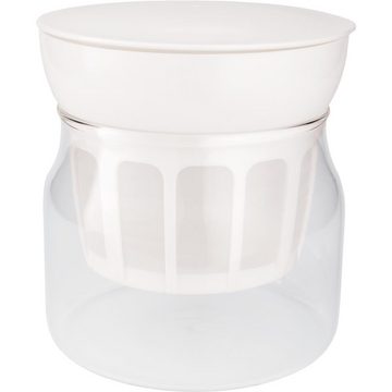Steba Joghurtbereiter JM 4 Ferment, 20W, mit 2 Liter Joghurtglas