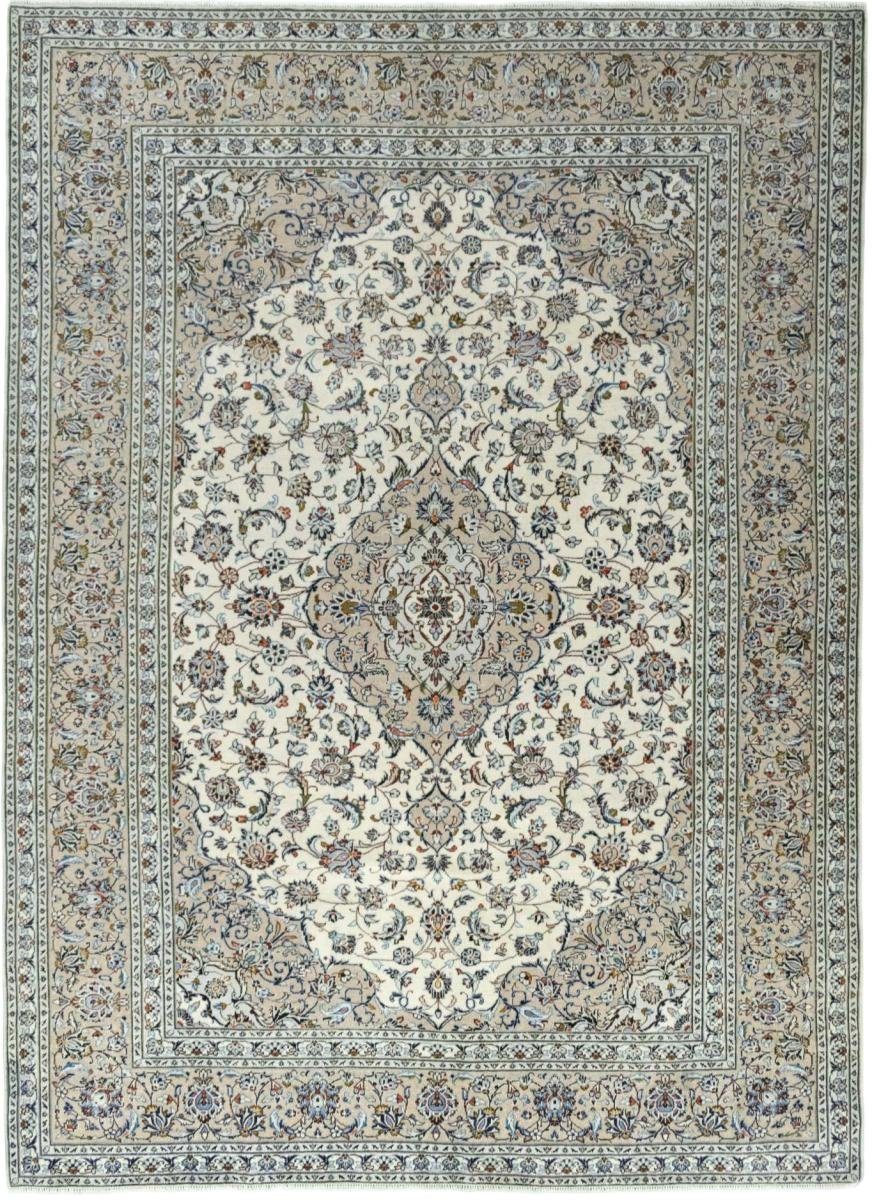 Orientteppich Keshan 244x338 Handgeknüpfter Orientteppich / Perserteppich, Nain Trading, rechteckig, Höhe: 12 mm