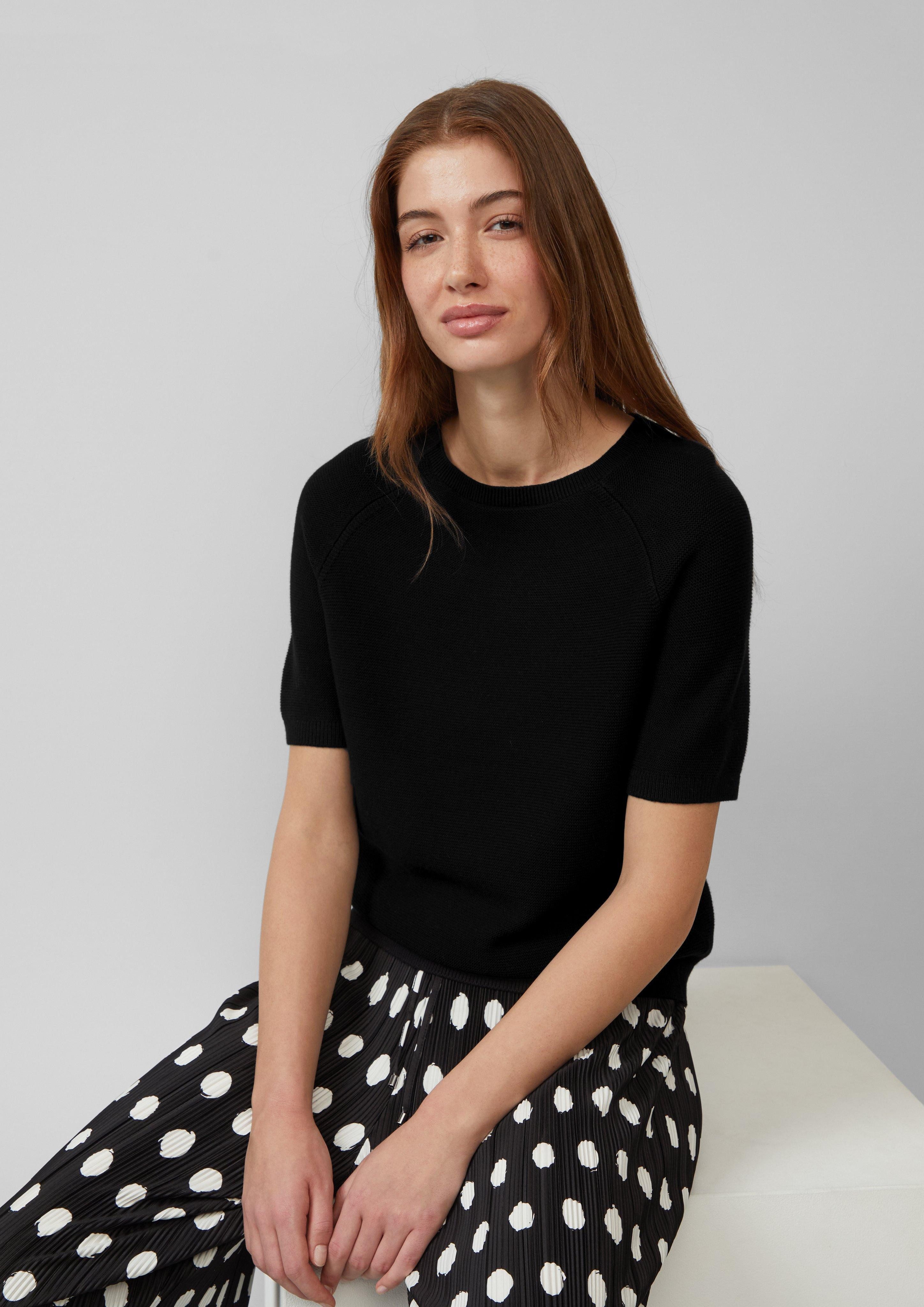 s.Oliver Strickpullover Strickpullover mit feiner Rippstruktur günstig online kaufen