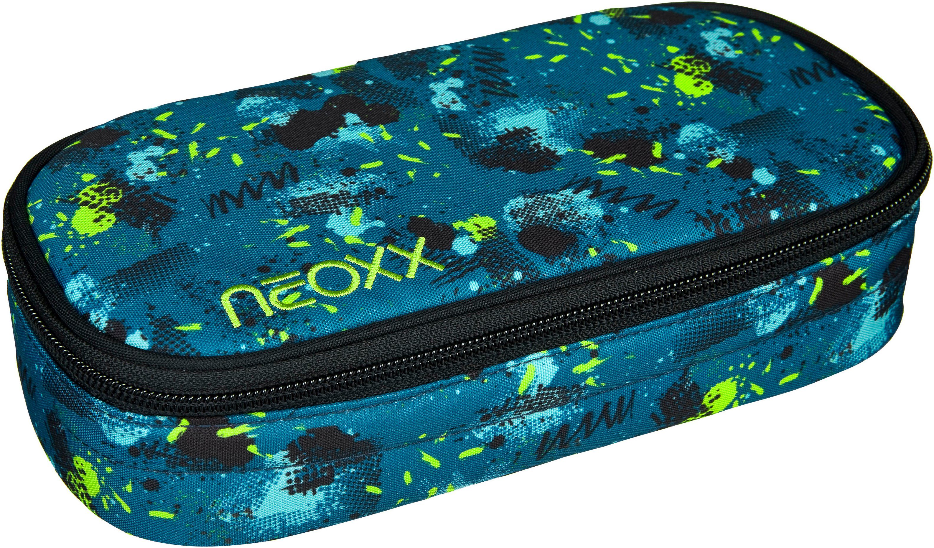 neoxx Schreibgeräteetui Schlamperbox, Jump, Petrol Extreme, günstig online kaufen
