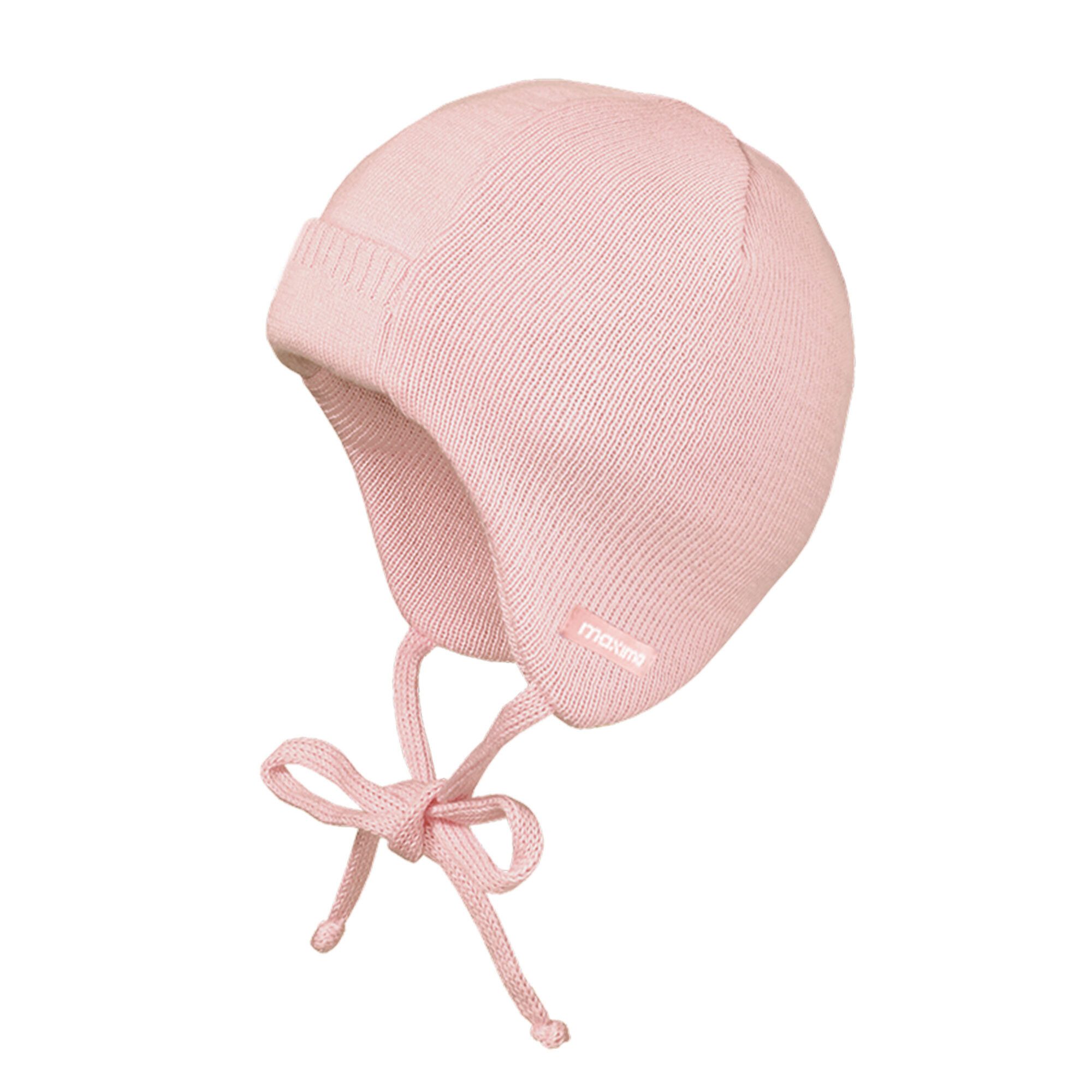 MAXIMO Strickmütze BABY-Mütze, Strick Band (1-St)