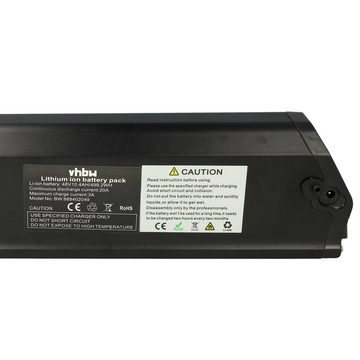 vhbw Ersatz für LEB47PV15B.826 für E-Bike Akku Li-Ion 10400 mAh (48 V)