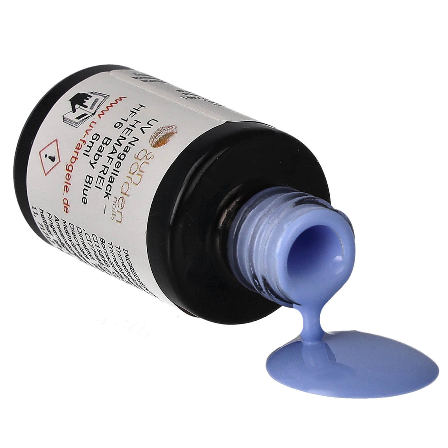 UV Garden Blue Nails - 6ml Nagellack – Baby Sun HF16 HEMAFREI Nagellack